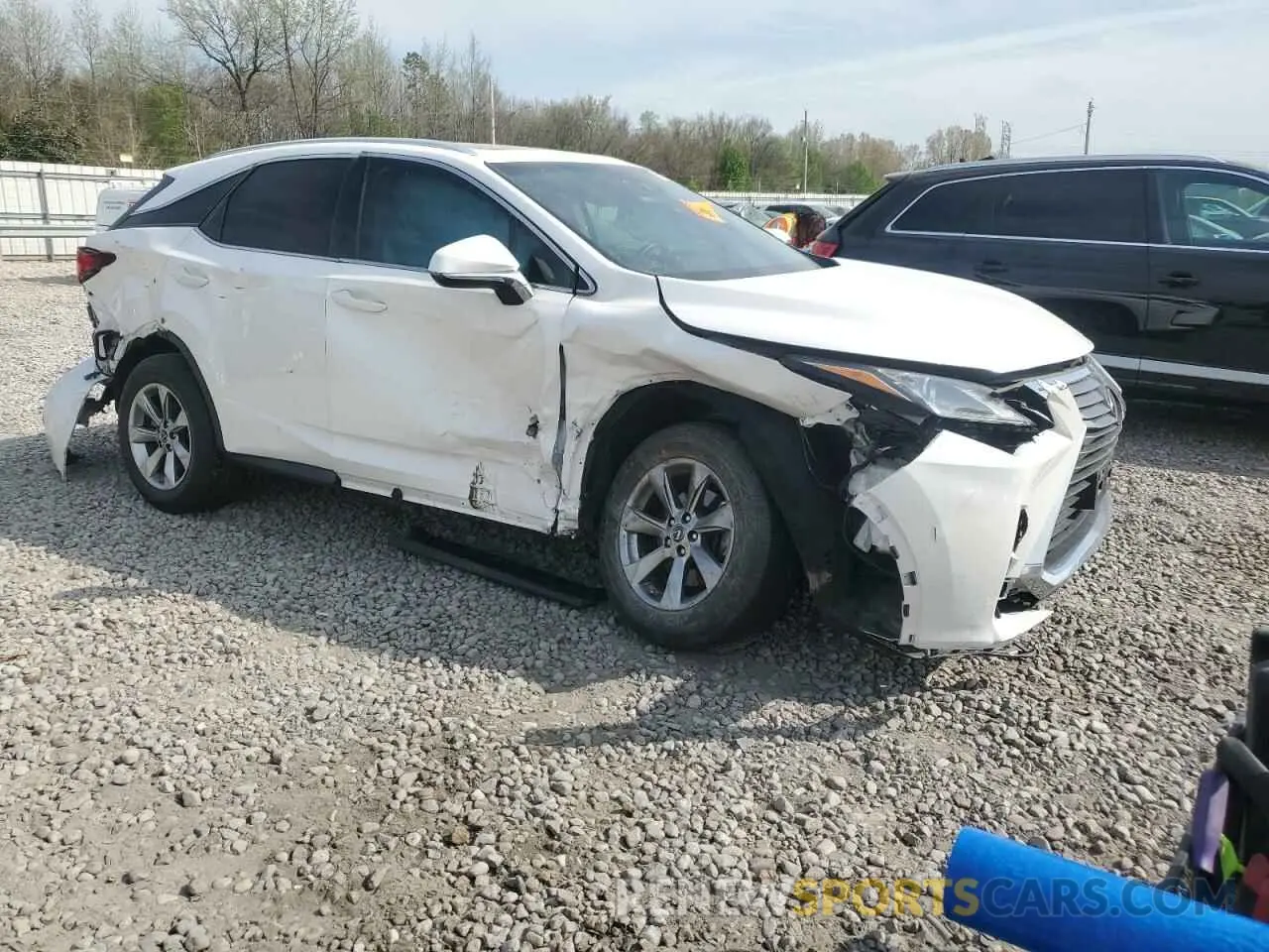 4 Photograph of a damaged car 2T2ZZMCA8KC140455 LEXUS RX350 2019