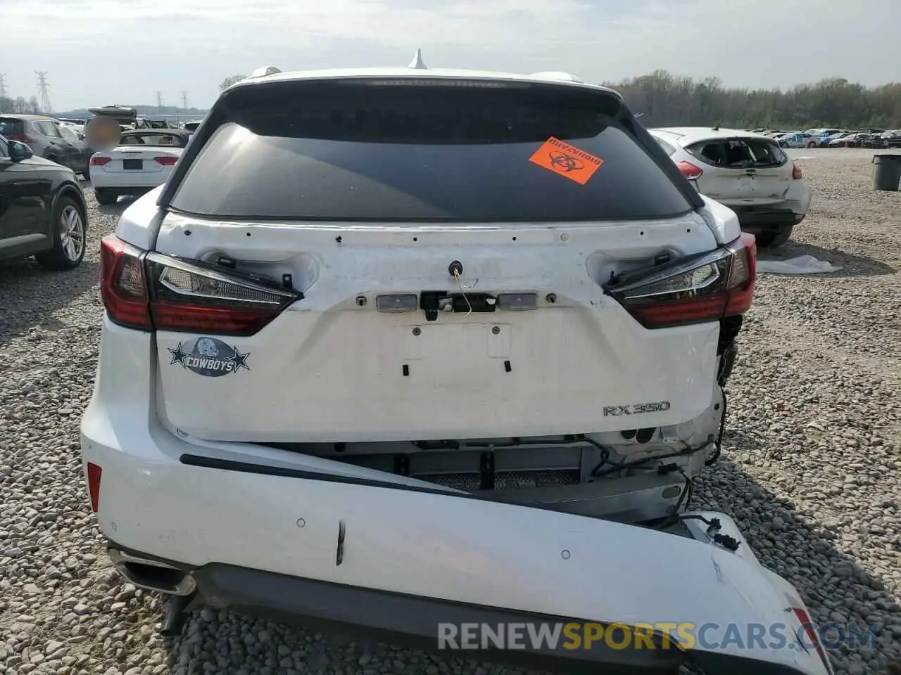 6 Photograph of a damaged car 2T2ZZMCA8KC140455 LEXUS RX350 2019