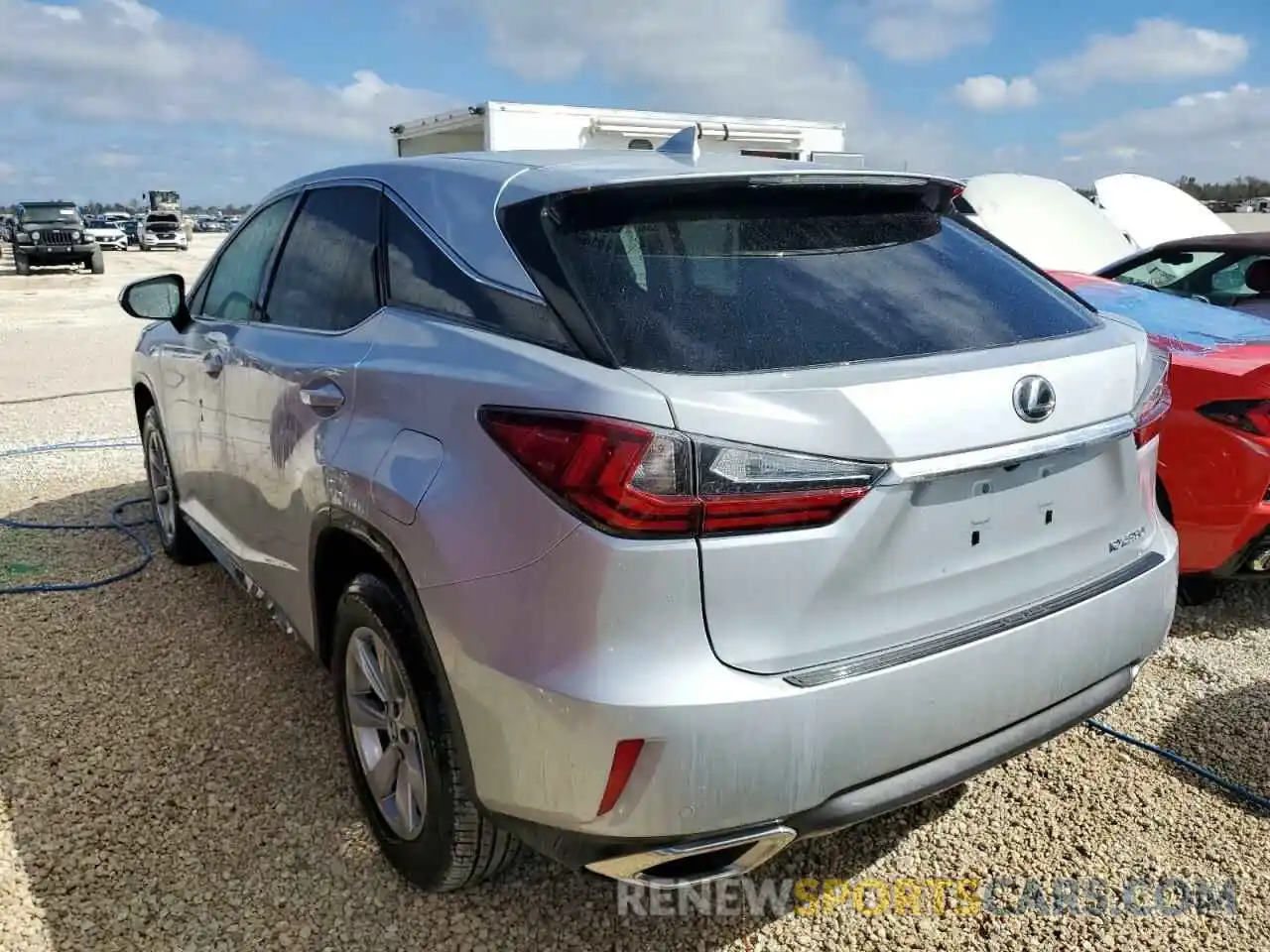 3 Photograph of a damaged car 2T2ZZMCA8KC143095 LEXUS RX350 2019