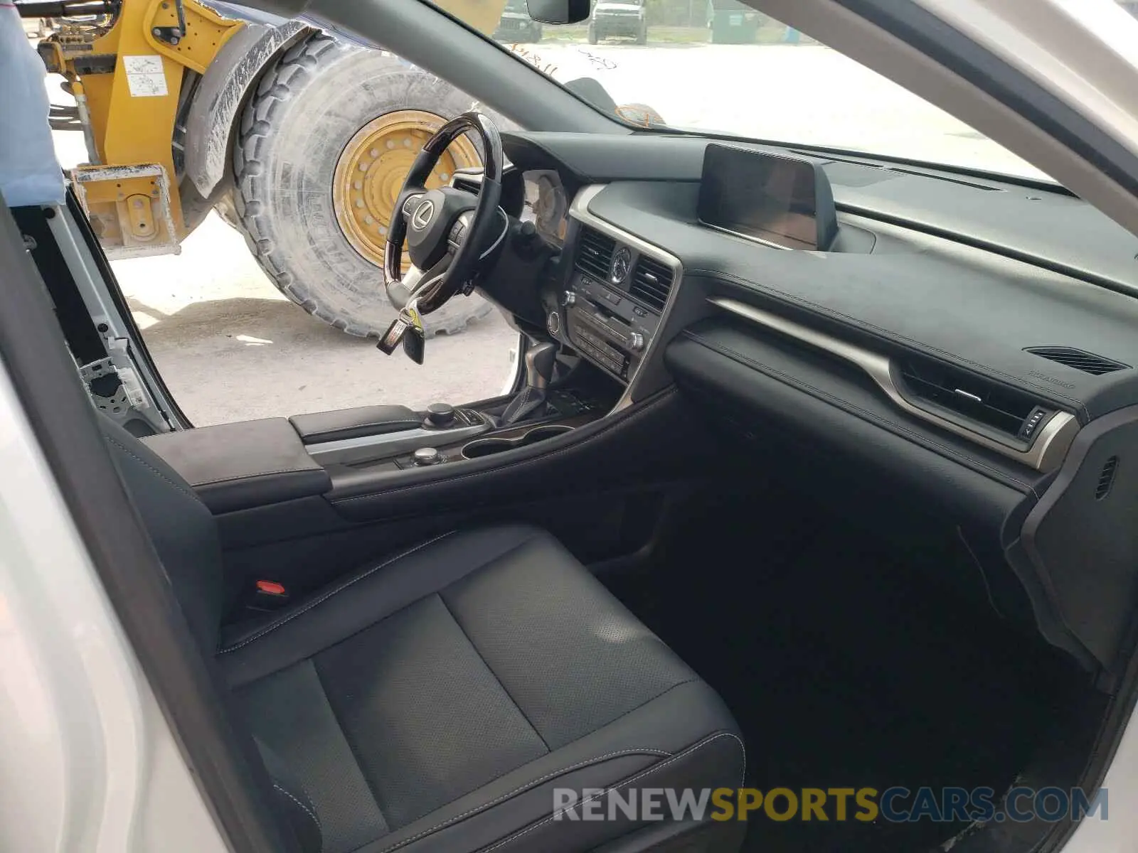 5 Photograph of a damaged car 2T2ZZMCA8KC144604 LEXUS RX350 2019