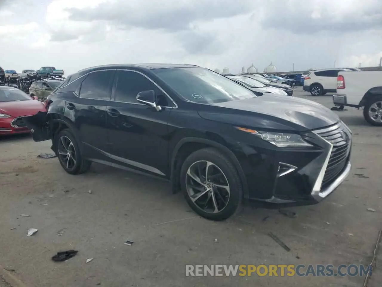 4 Photograph of a damaged car 2T2ZZMCA8KC145381 LEXUS RX350 2019