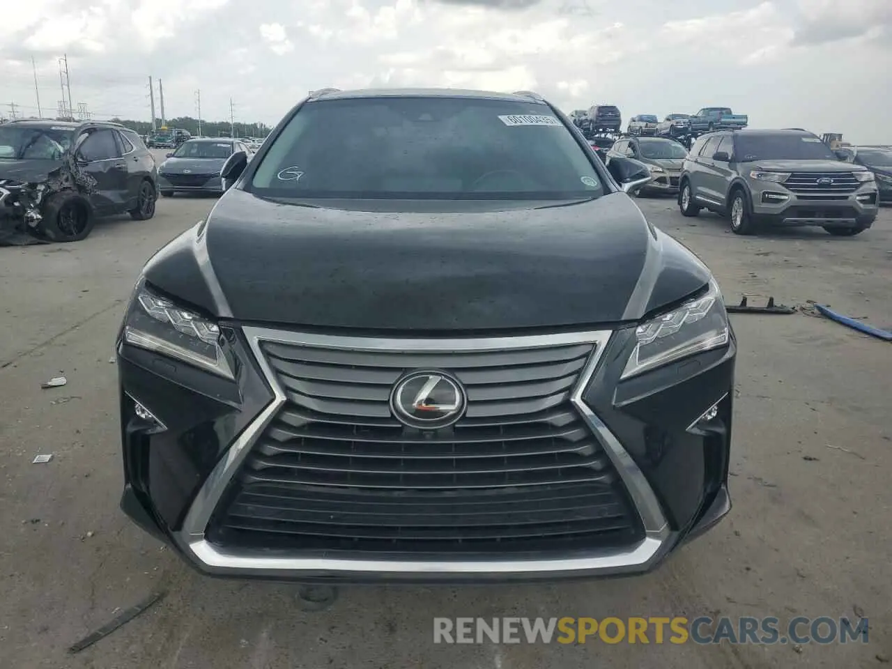 5 Photograph of a damaged car 2T2ZZMCA8KC145381 LEXUS RX350 2019