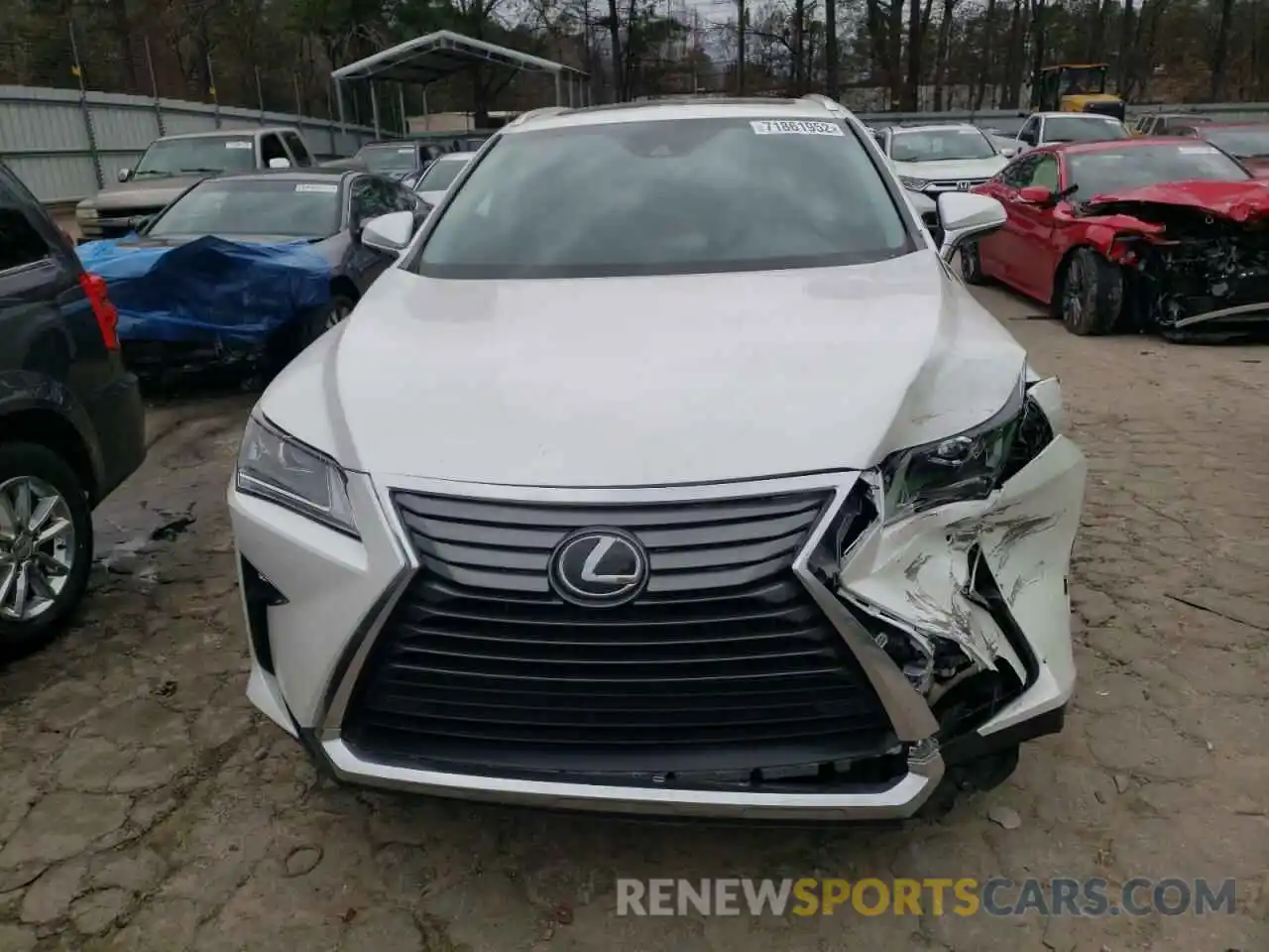 5 Photograph of a damaged car 2T2ZZMCA9KC120523 LEXUS RX350 2019