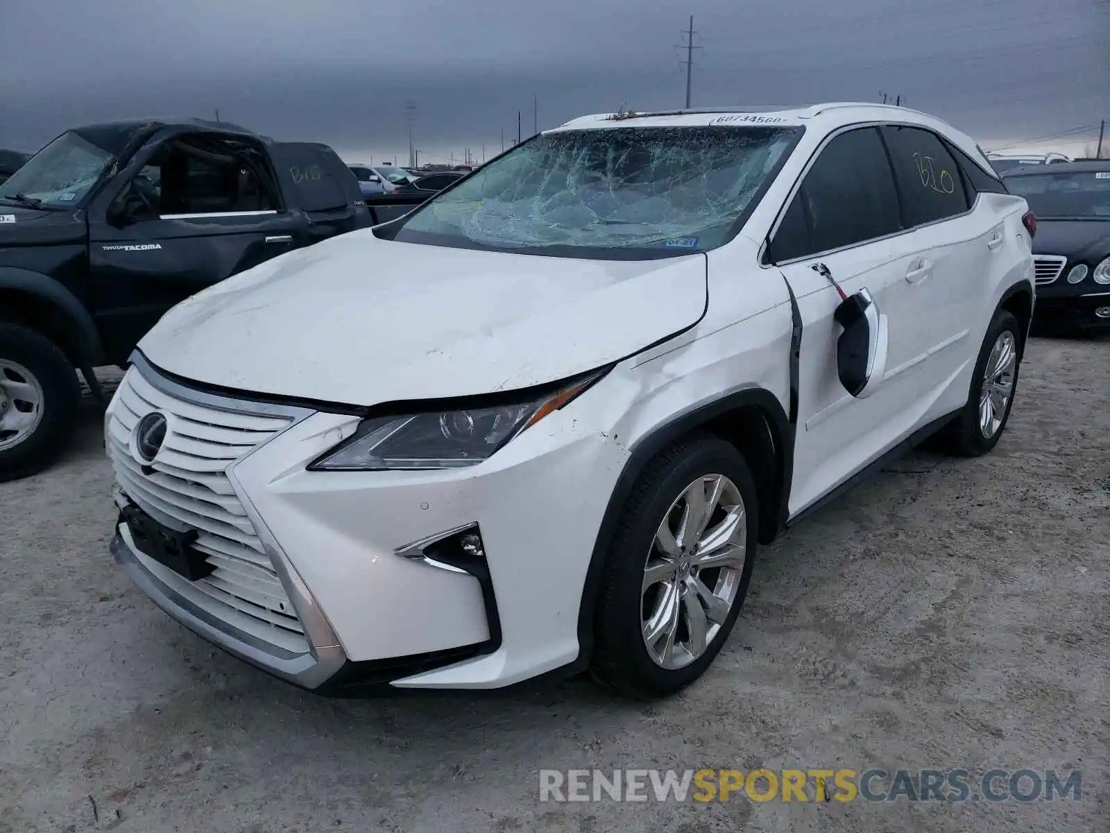 2 Photograph of a damaged car 2T2ZZMCA9KC121316 LEXUS RX350 2019