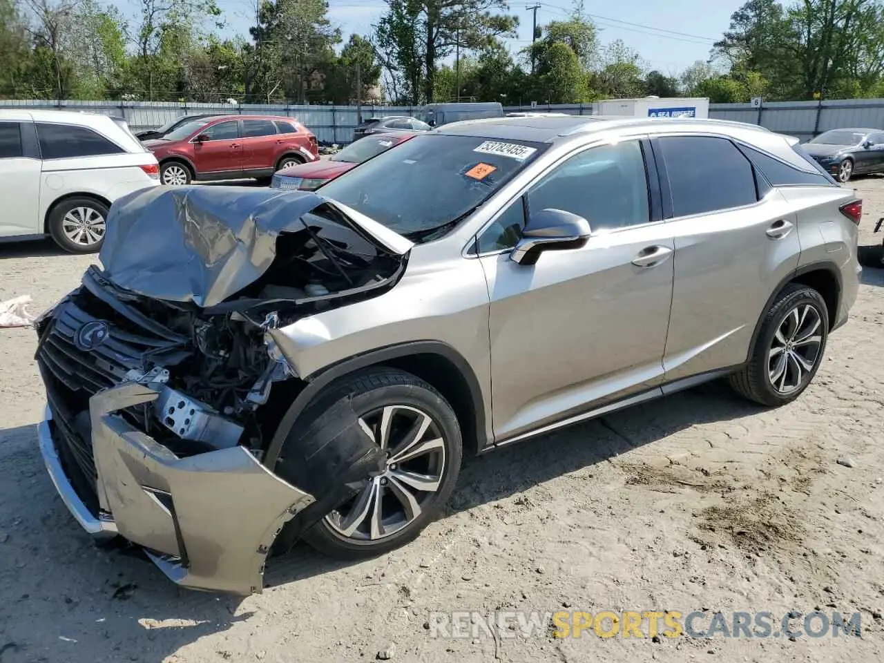 1 Photograph of a damaged car 2T2ZZMCA9KC121753 LEXUS RX350 2019