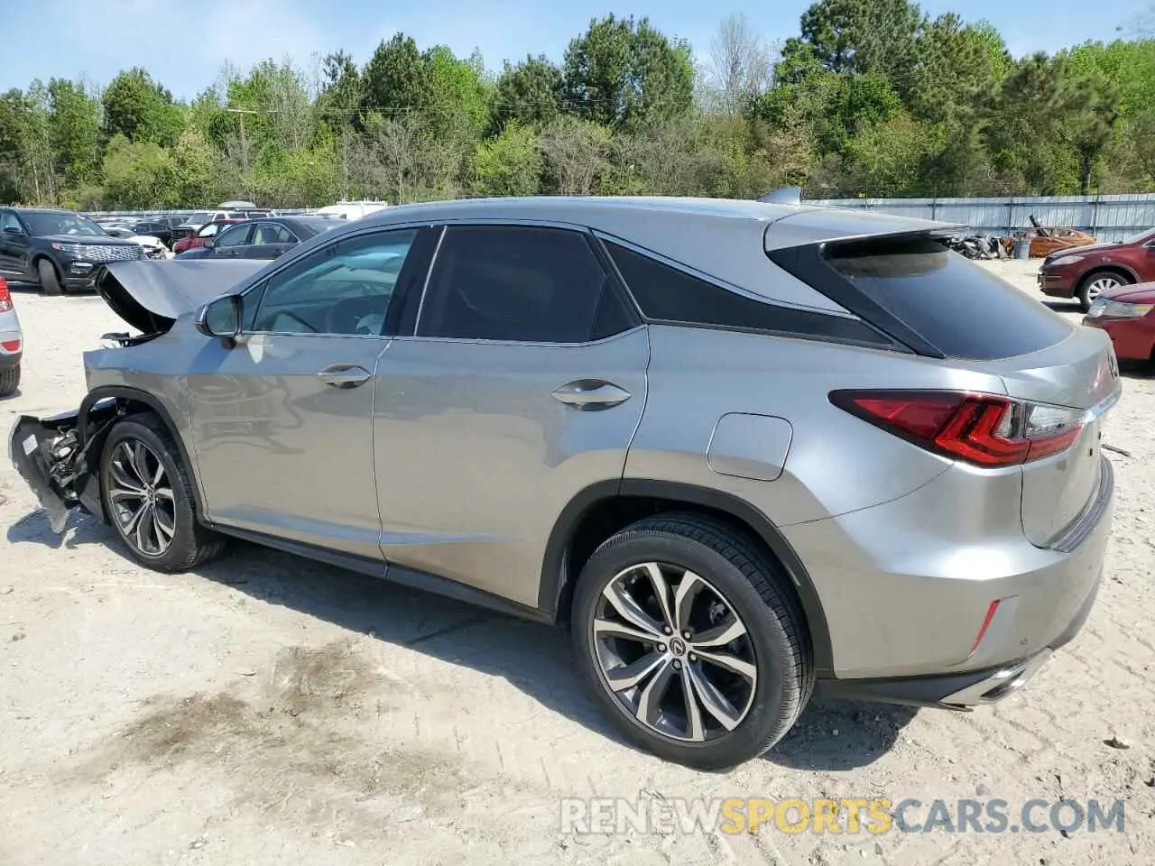2 Photograph of a damaged car 2T2ZZMCA9KC121753 LEXUS RX350 2019