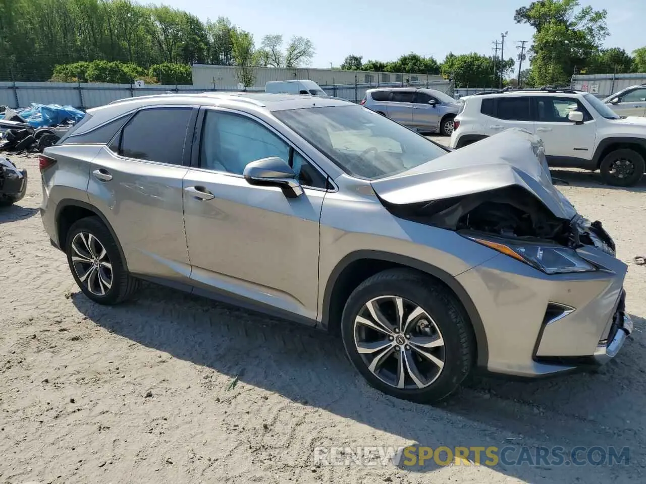4 Photograph of a damaged car 2T2ZZMCA9KC121753 LEXUS RX350 2019