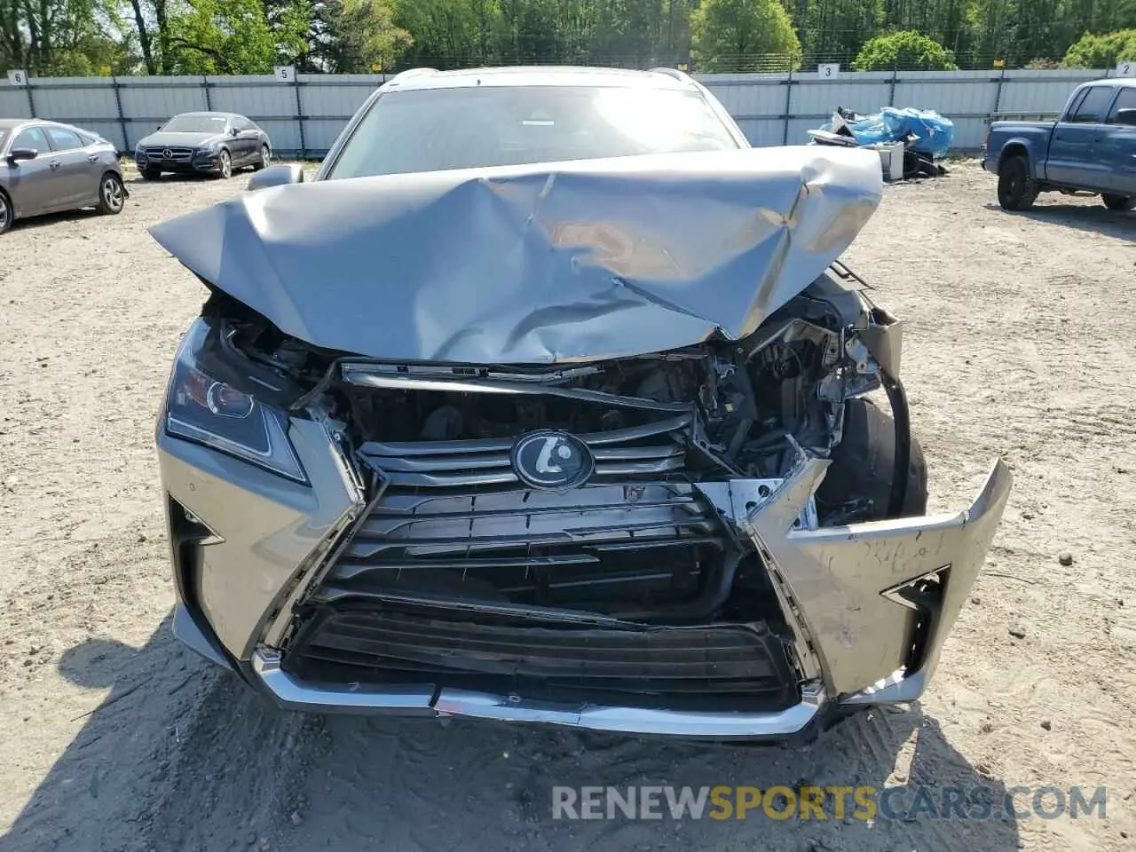 5 Photograph of a damaged car 2T2ZZMCA9KC121753 LEXUS RX350 2019