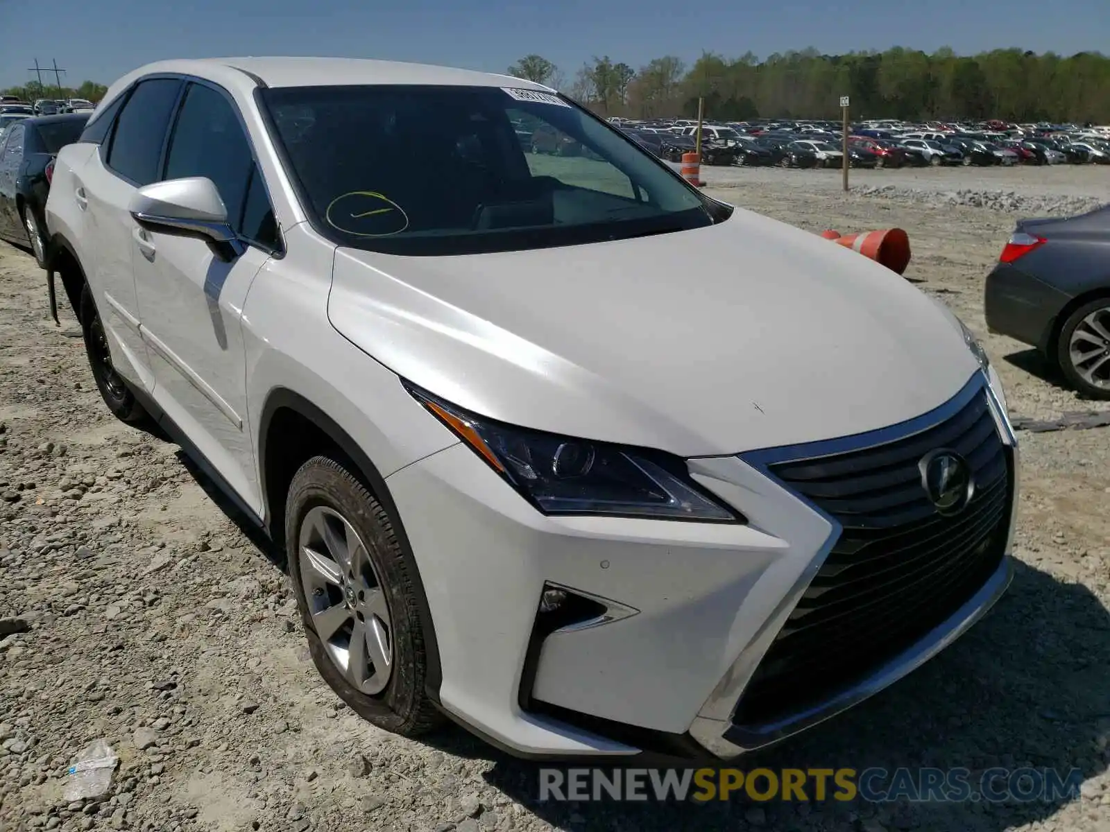 1 Photograph of a damaged car 2T2ZZMCA9KC124605 LEXUS RX350 2019