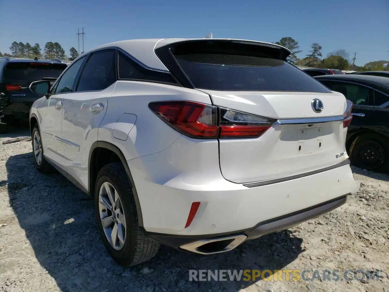 3 Photograph of a damaged car 2T2ZZMCA9KC124605 LEXUS RX350 2019