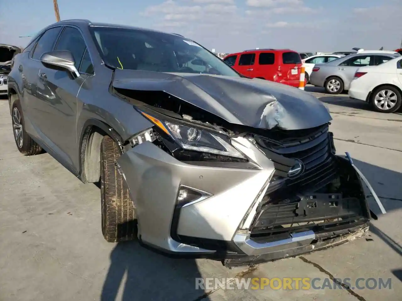 1 Photograph of a damaged car 2T2ZZMCA9KC126189 LEXUS RX350 2019