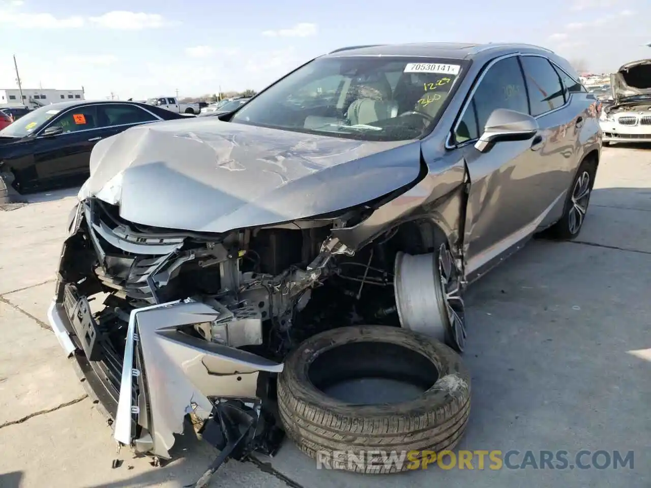 2 Photograph of a damaged car 2T2ZZMCA9KC126189 LEXUS RX350 2019