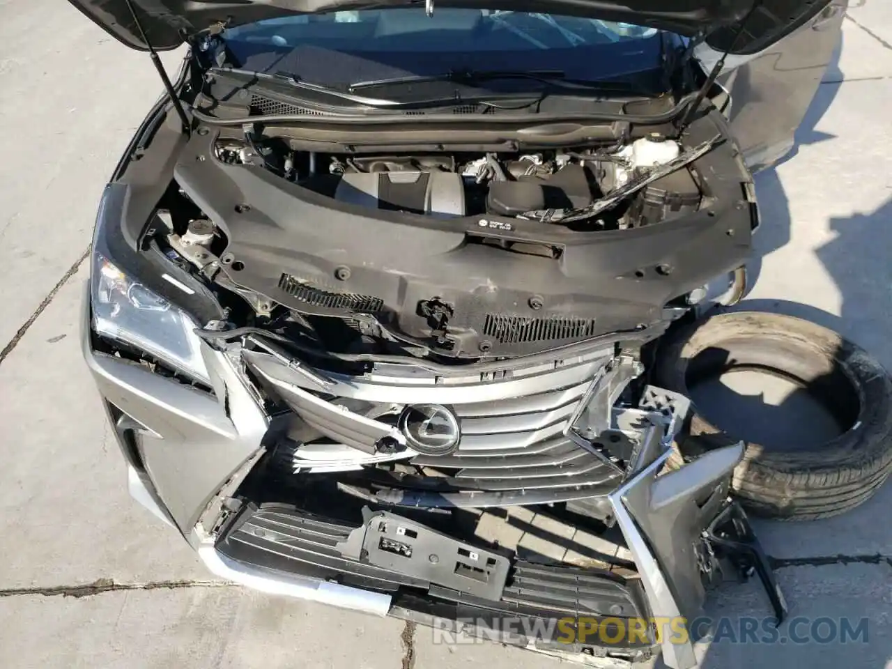 7 Photograph of a damaged car 2T2ZZMCA9KC126189 LEXUS RX350 2019