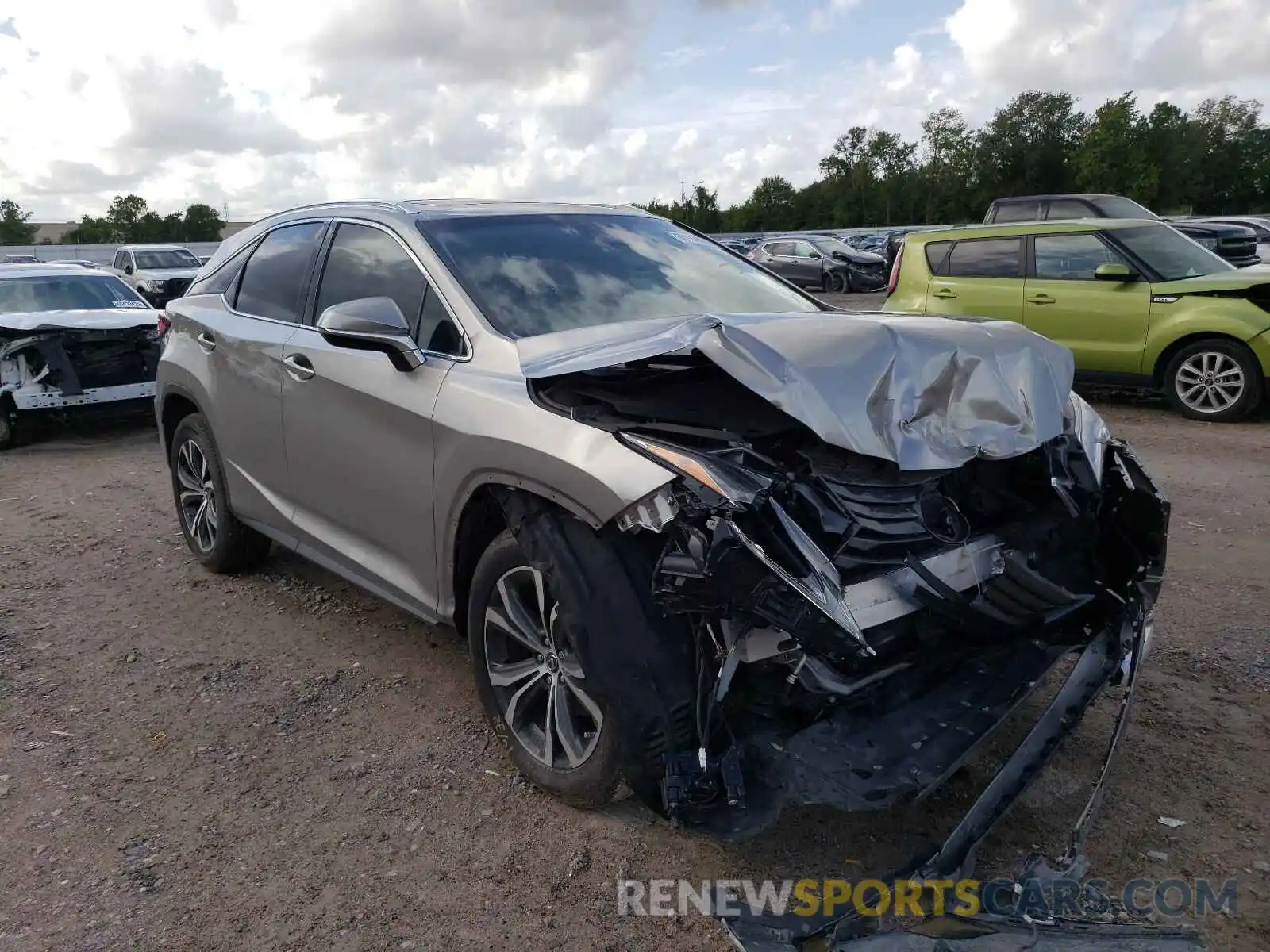 1 Photograph of a damaged car 2T2ZZMCA9KC128699 LEXUS RX350 2019