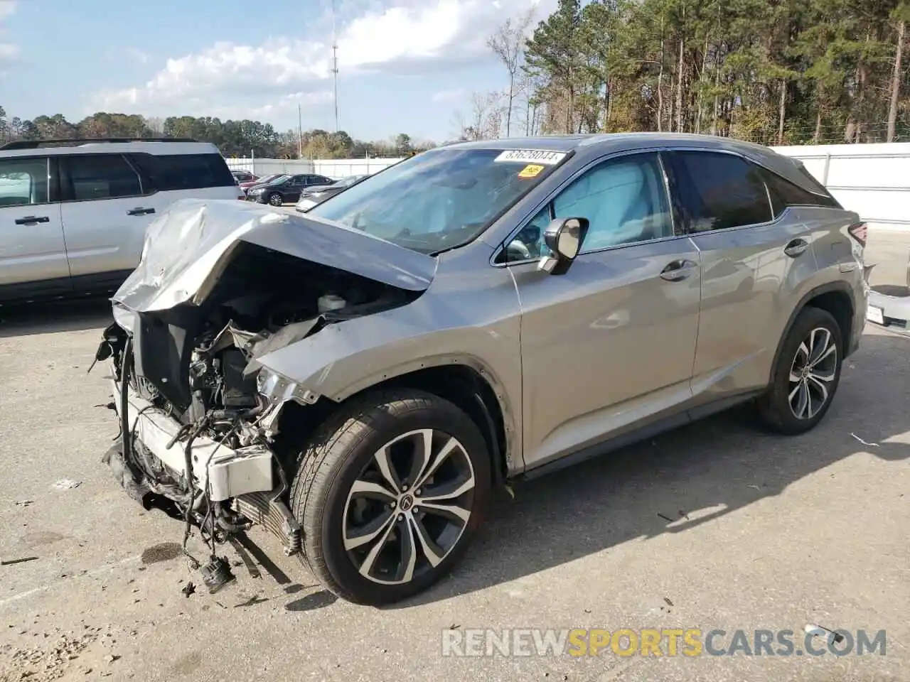 1 Photograph of a damaged car 2T2ZZMCA9KC129058 LEXUS RX350 2019