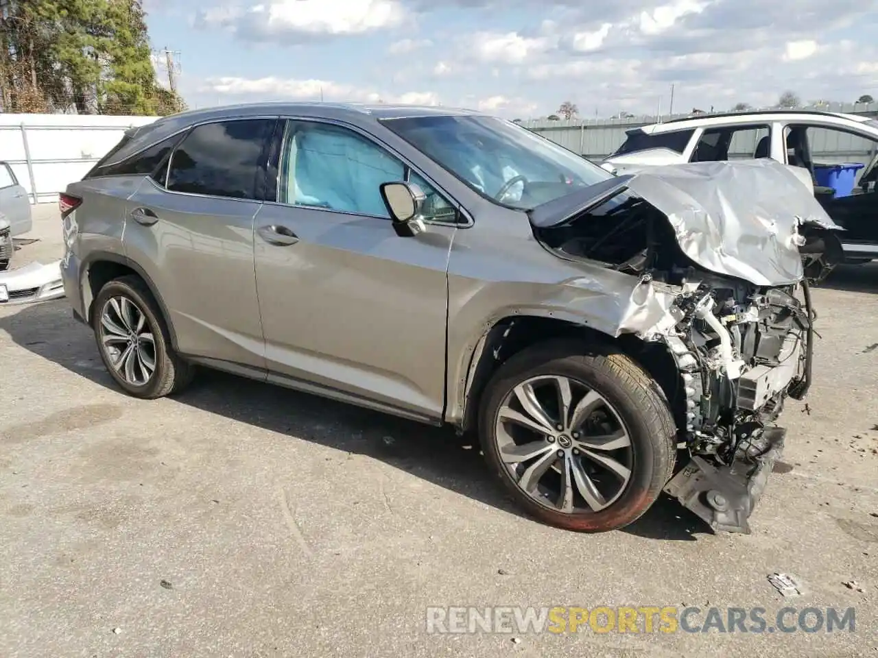 4 Photograph of a damaged car 2T2ZZMCA9KC129058 LEXUS RX350 2019