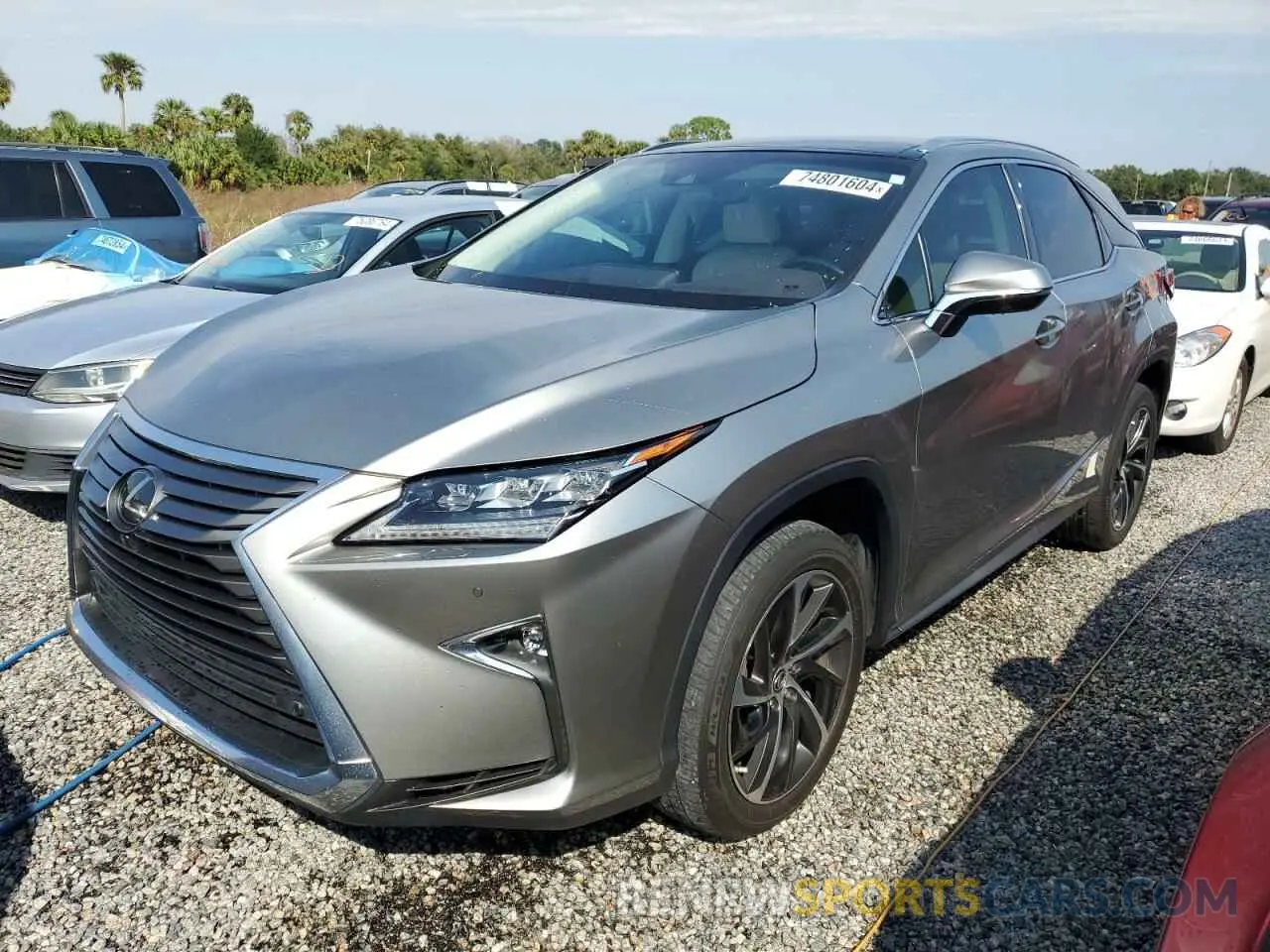 1 Photograph of a damaged car 2T2ZZMCA9KC133546 LEXUS RX350 2019
