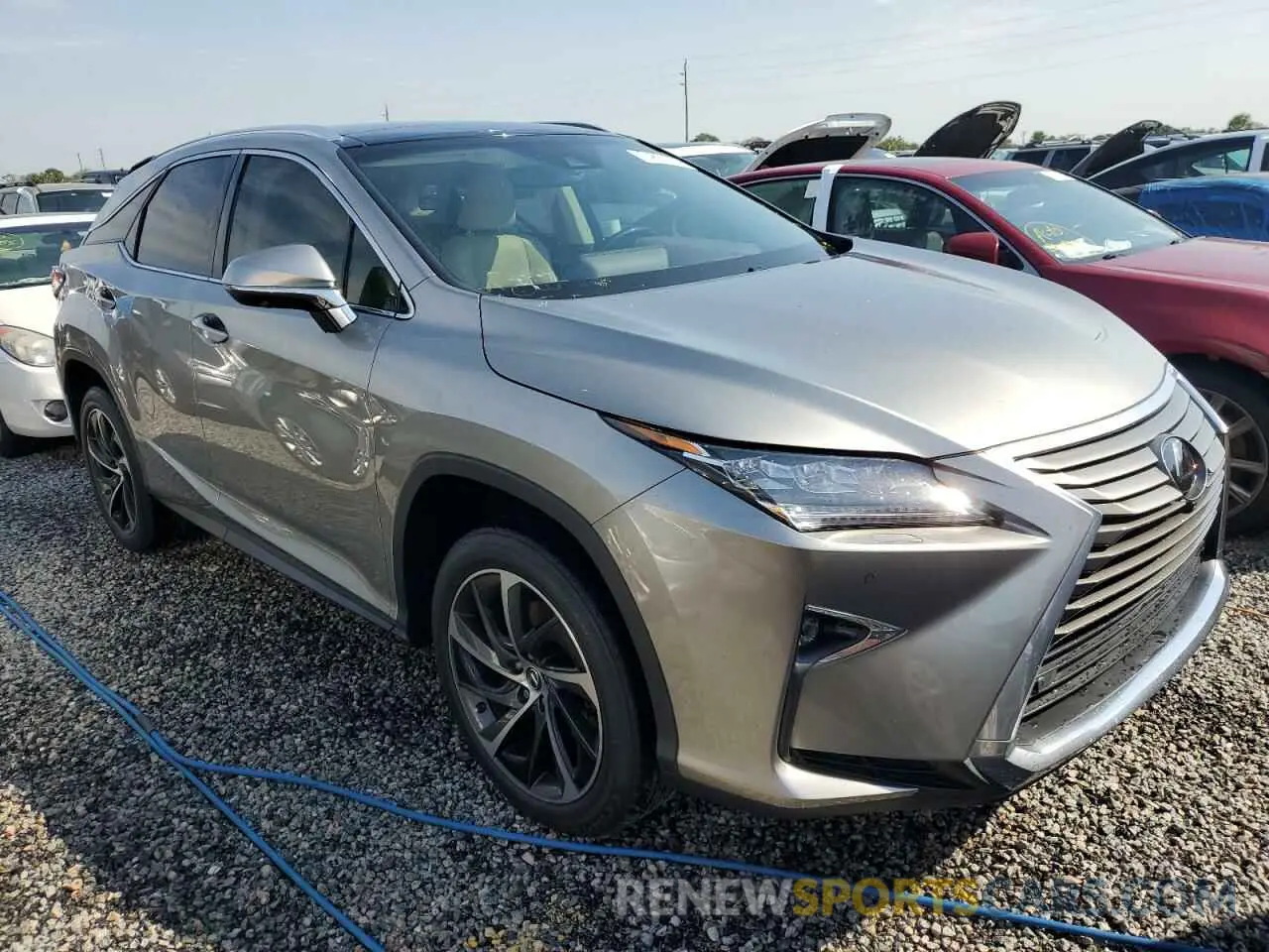 4 Photograph of a damaged car 2T2ZZMCA9KC133546 LEXUS RX350 2019