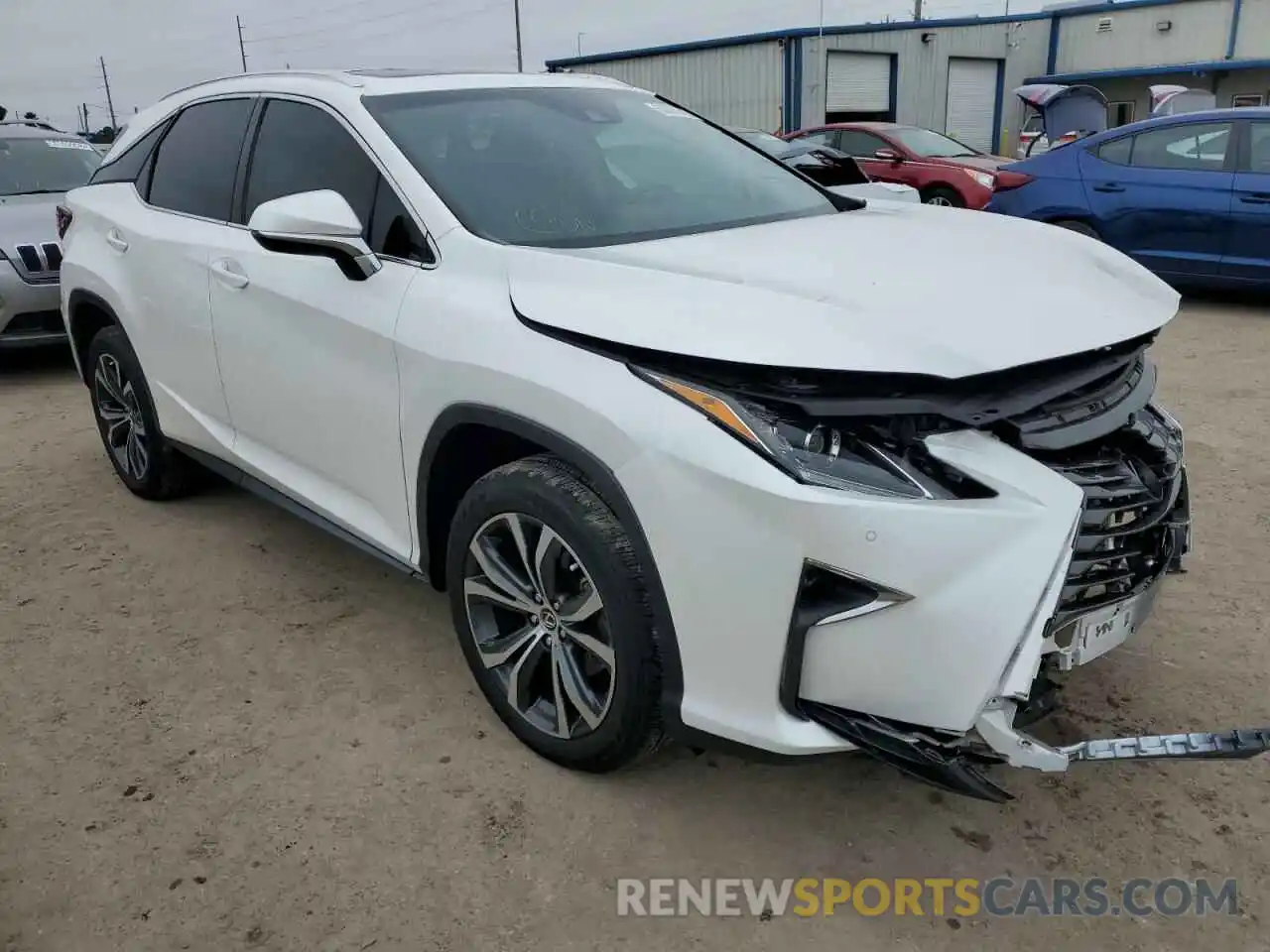 4 Photograph of a damaged car 2T2ZZMCA9KC134311 LEXUS RX350 2019