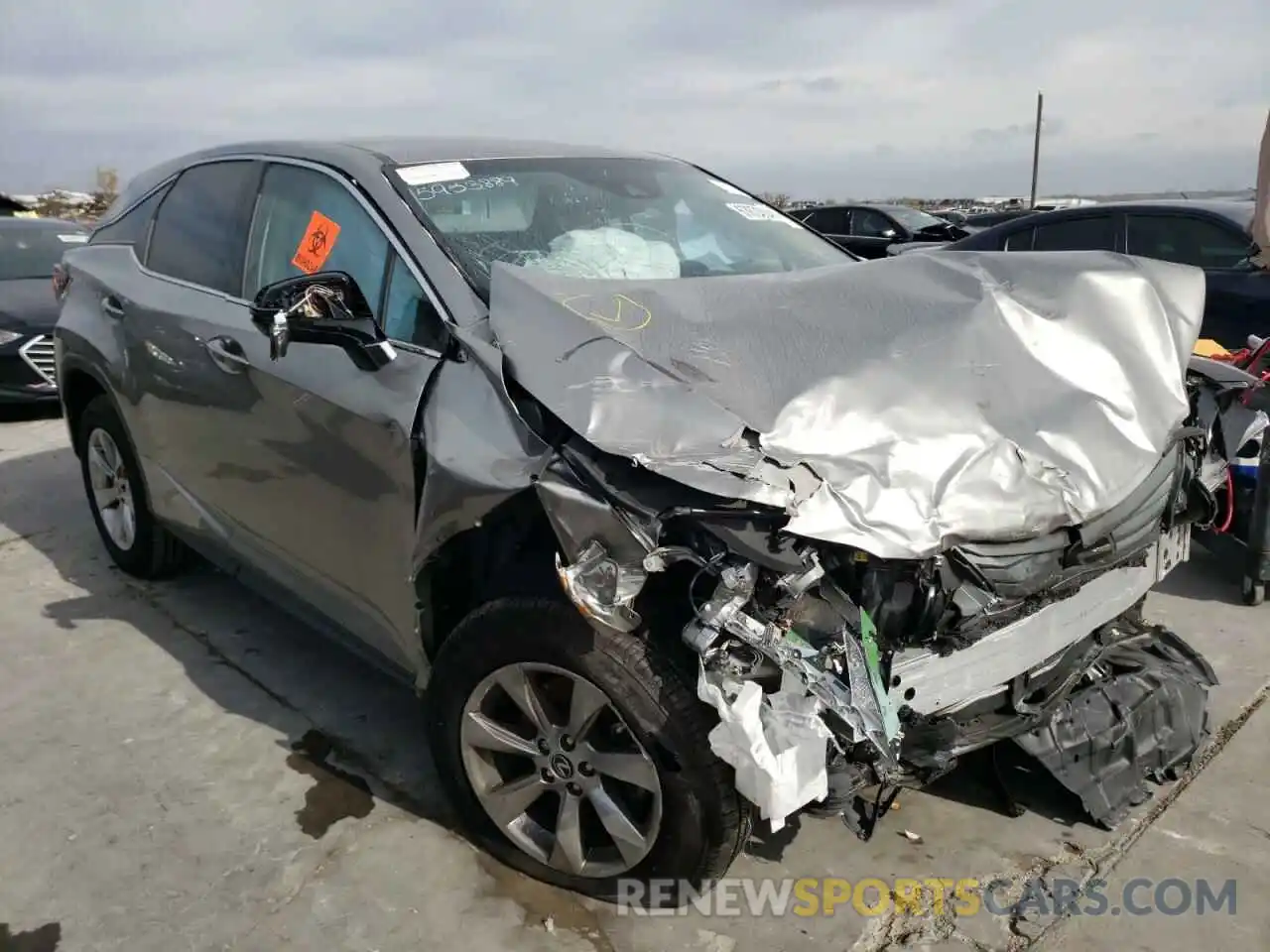 1 Photograph of a damaged car 2T2ZZMCA9KC134504 LEXUS RX350 2019