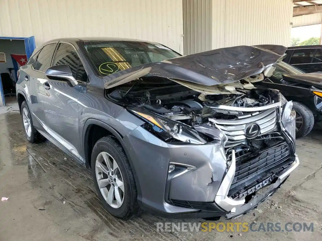 1 Photograph of a damaged car 2T2ZZMCA9KC135295 LEXUS RX350 2019