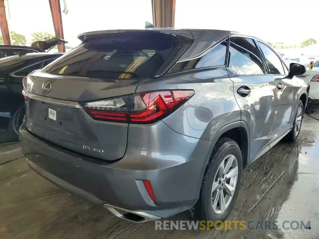 4 Photograph of a damaged car 2T2ZZMCA9KC135295 LEXUS RX350 2019