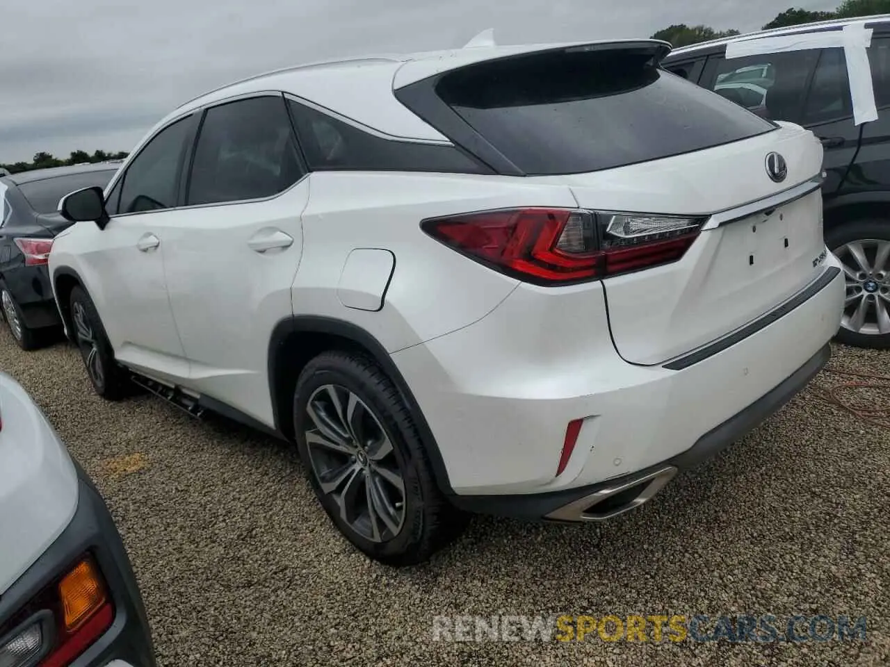 2 Photograph of a damaged car 2T2ZZMCA9KC136625 LEXUS RX350 2019