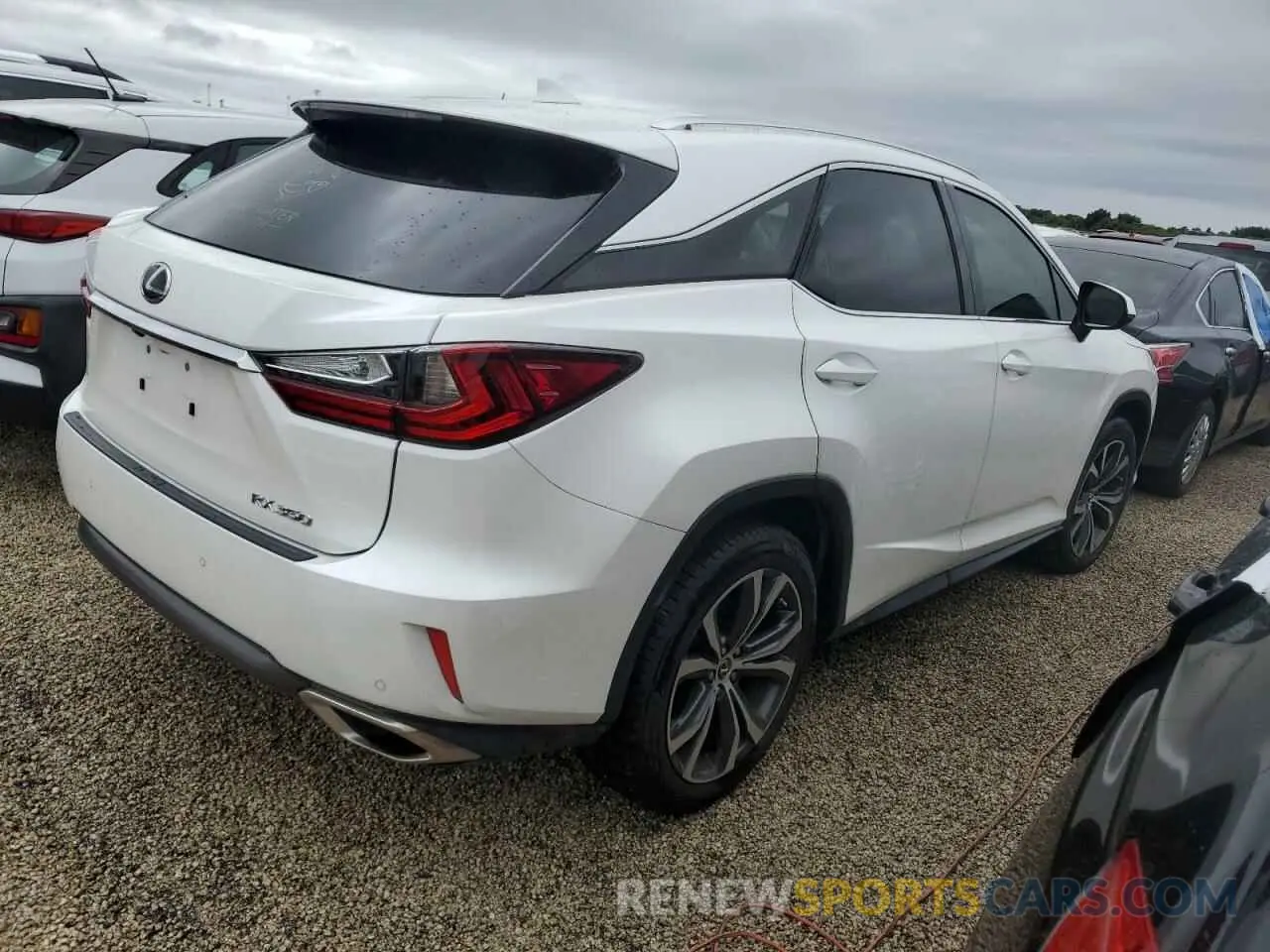 3 Photograph of a damaged car 2T2ZZMCA9KC136625 LEXUS RX350 2019