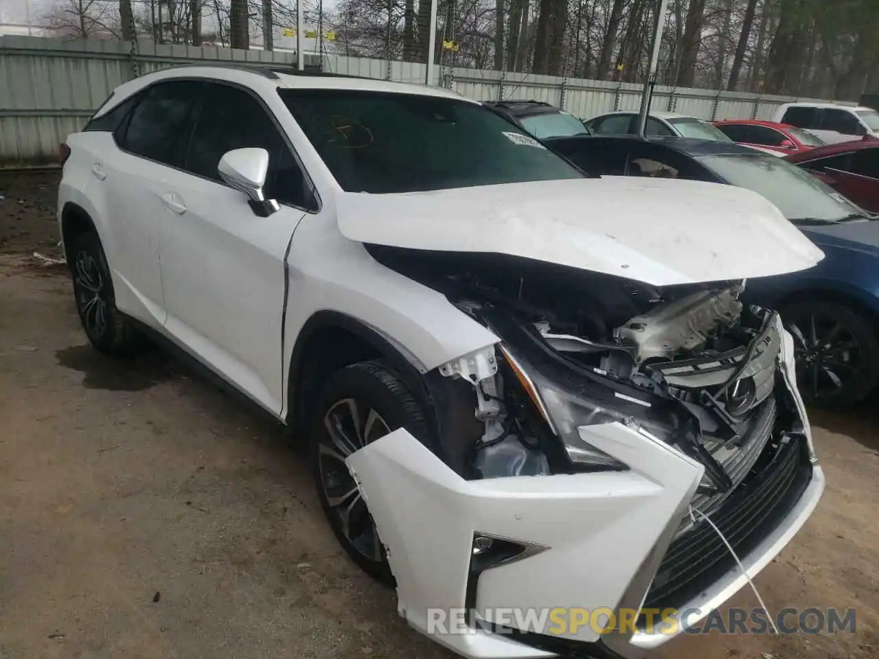 1 Photograph of a damaged car 2T2ZZMCA9KC145275 LEXUS RX350 2019