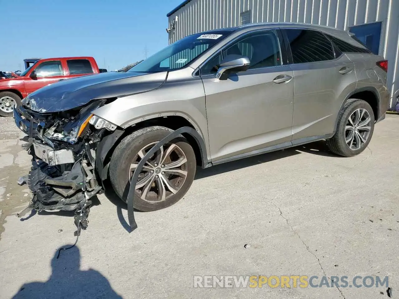 1 Photograph of a damaged car 2T2ZZMCA9KC150704 LEXUS RX350 2019