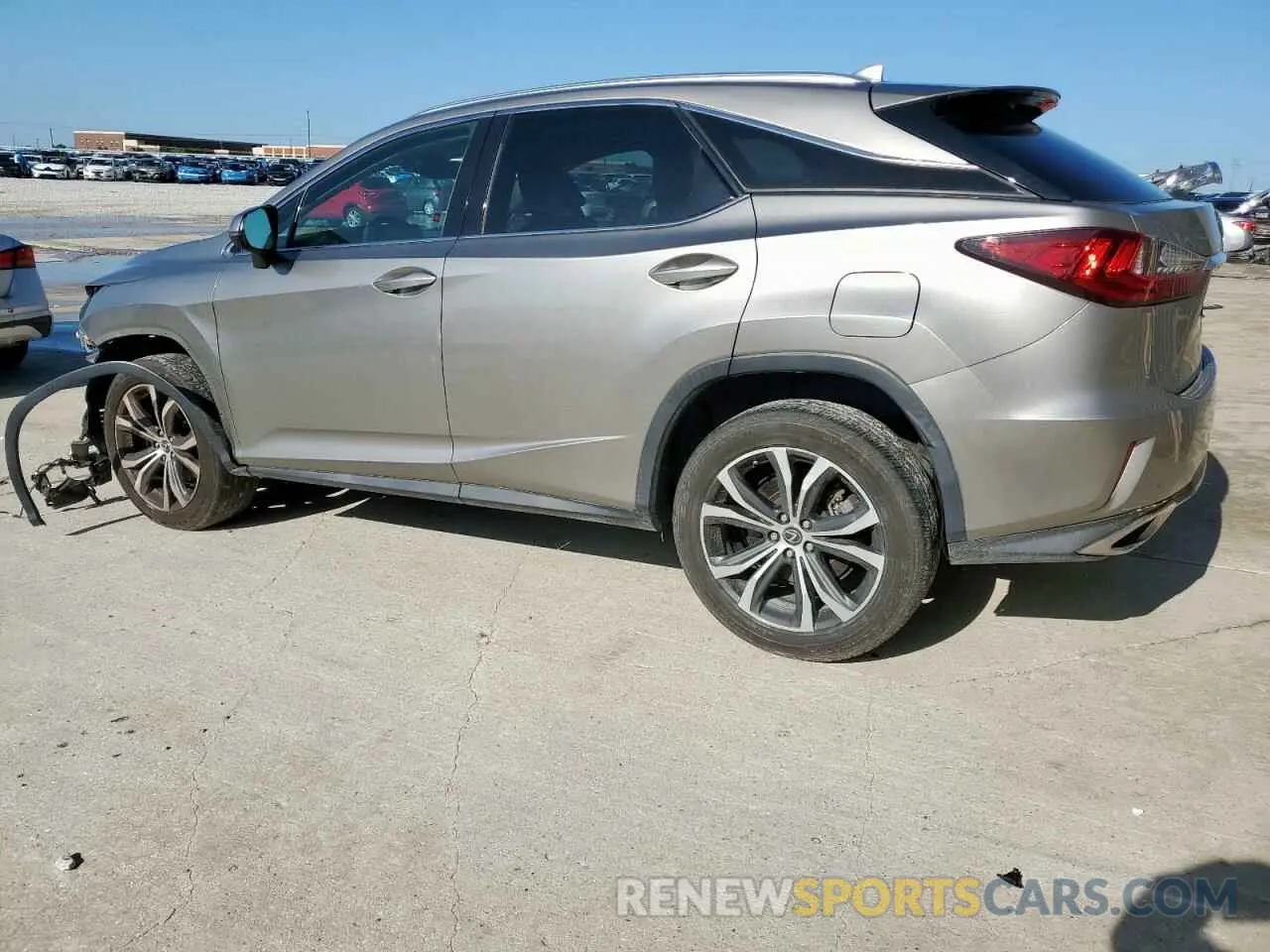 2 Photograph of a damaged car 2T2ZZMCA9KC150704 LEXUS RX350 2019