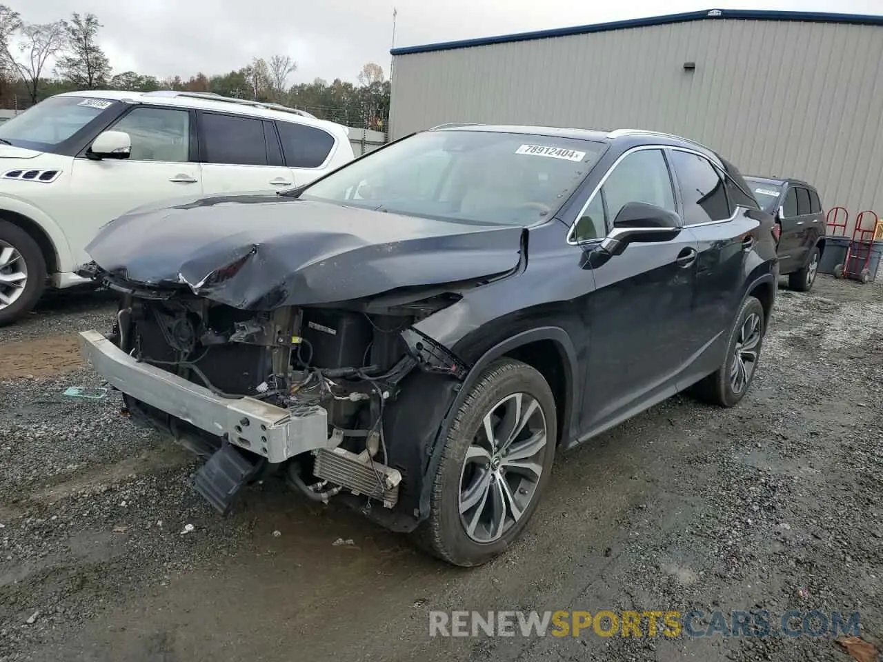 1 Photograph of a damaged car 2T2ZZMCAXKC124810 LEXUS RX350 2019