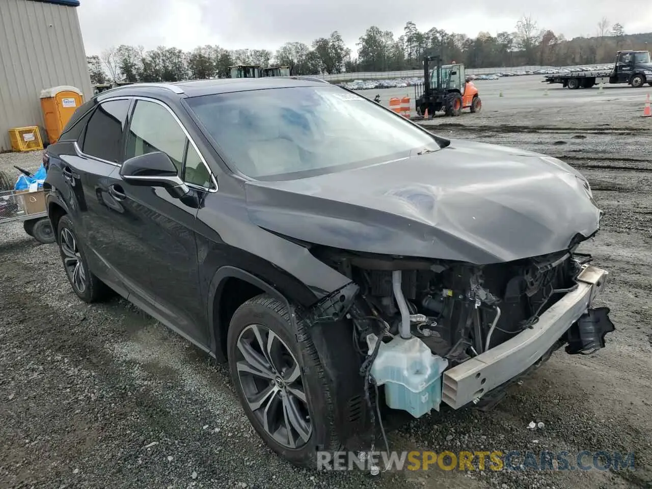4 Photograph of a damaged car 2T2ZZMCAXKC124810 LEXUS RX350 2019