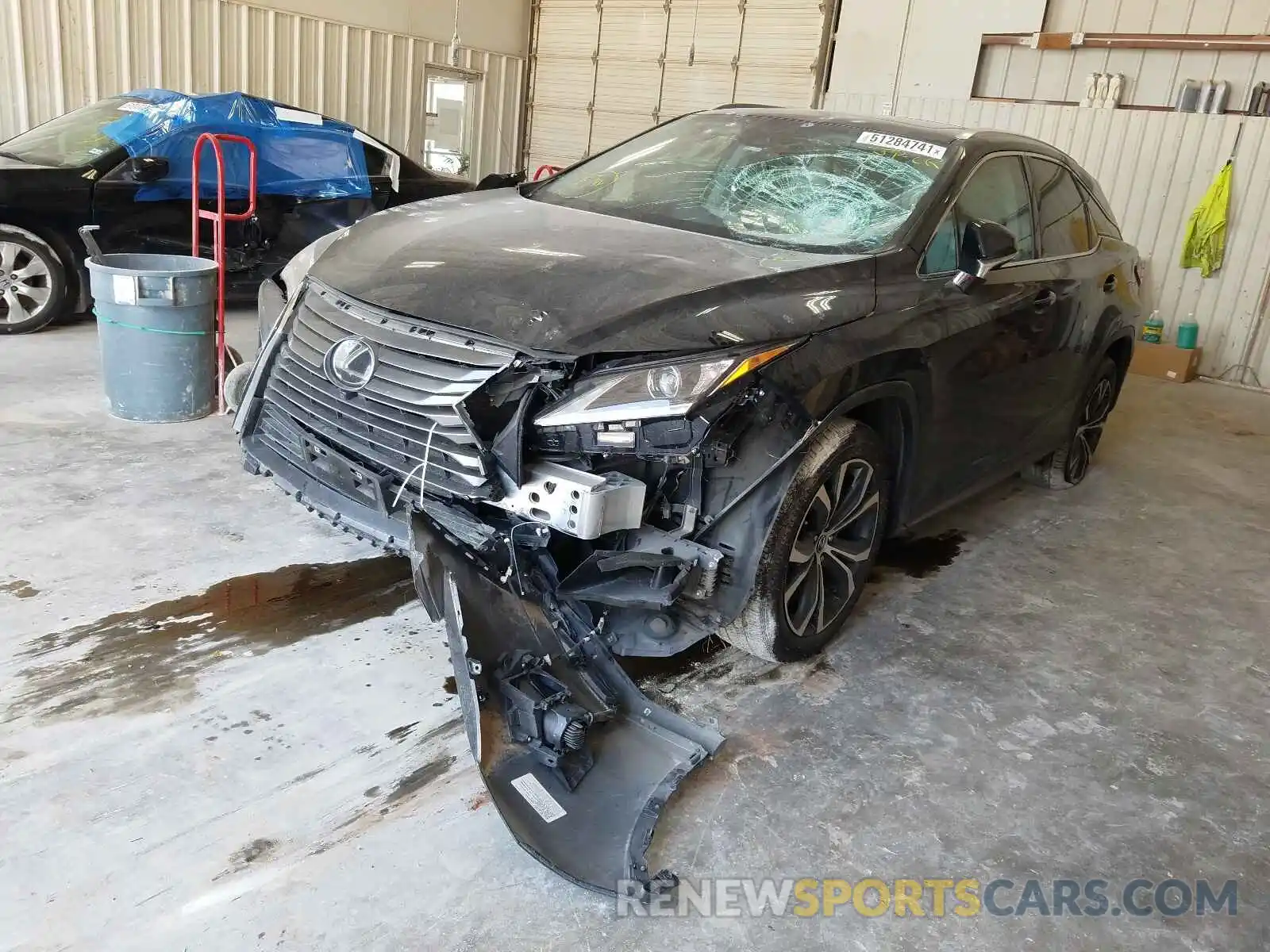 2 Photograph of a damaged car 2T2ZZMCAXKC126931 LEXUS RX350 2019