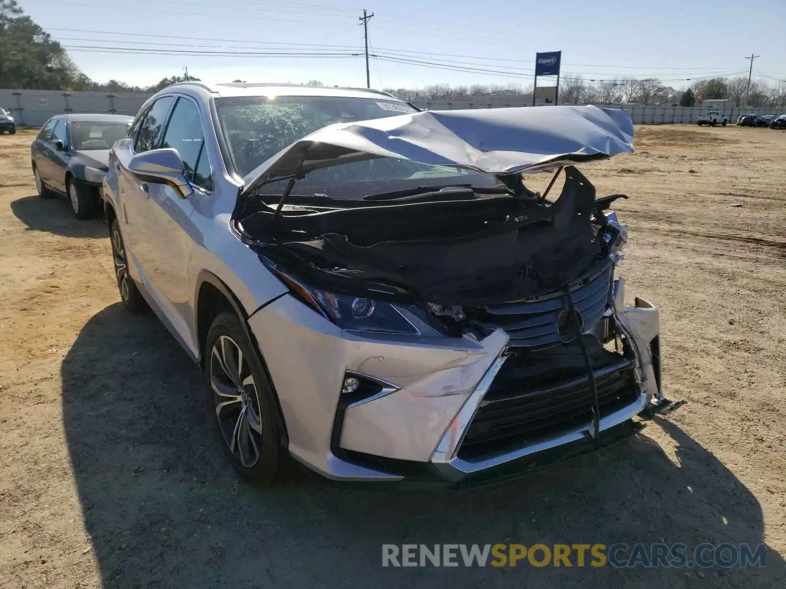 1 Photograph of a damaged car 2T2ZZMCAXKC127531 LEXUS RX350 2019