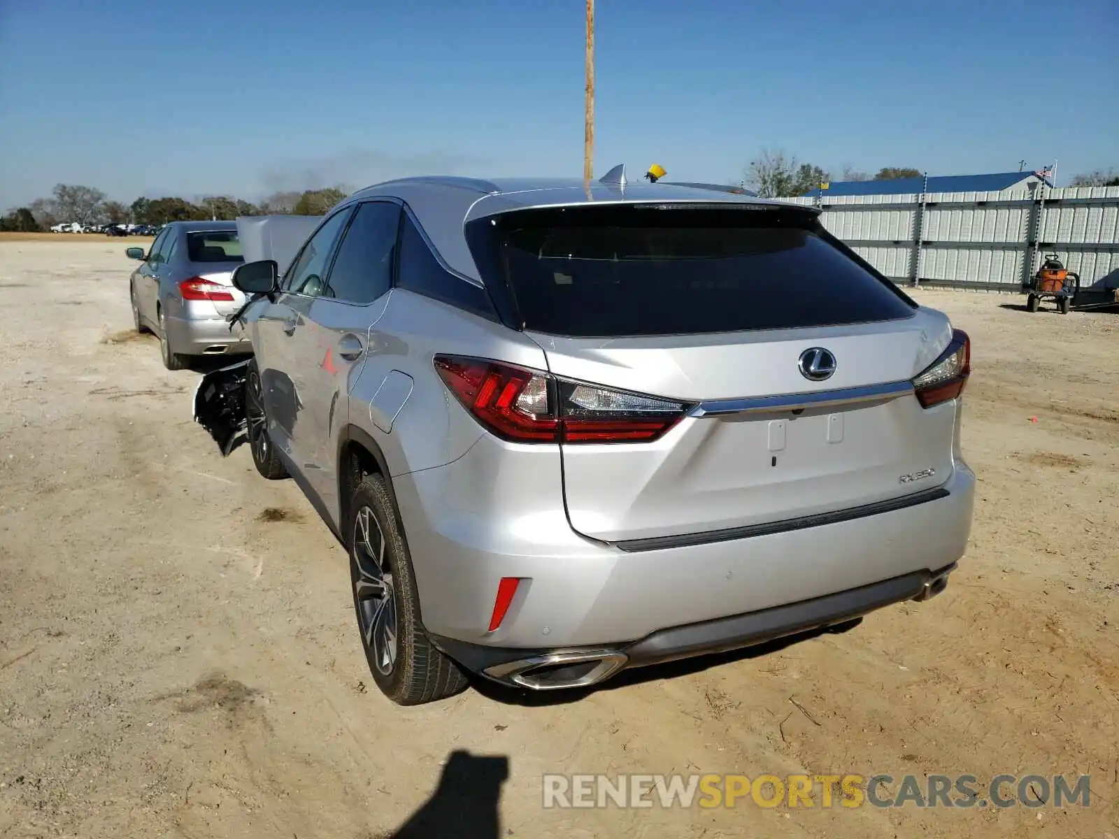 3 Photograph of a damaged car 2T2ZZMCAXKC127531 LEXUS RX350 2019