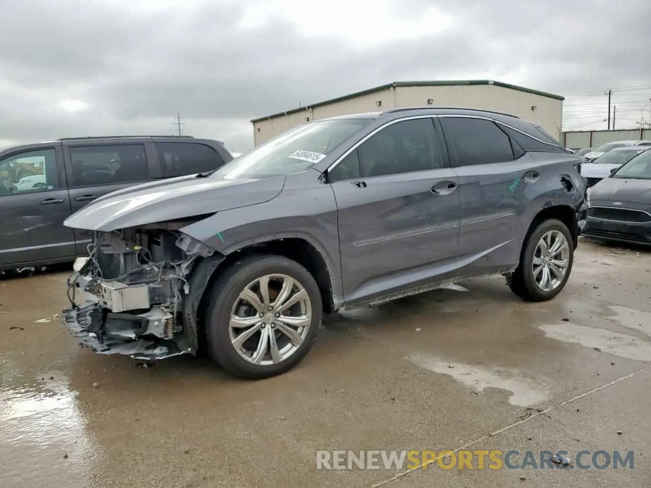 1 Photograph of a damaged car 2T2ZZMCAXKC128212 LEXUS RX350 2019