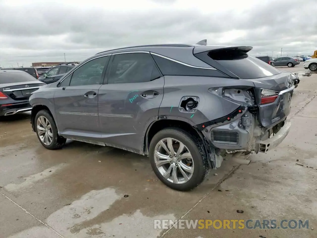 2 Photograph of a damaged car 2T2ZZMCAXKC128212 LEXUS RX350 2019