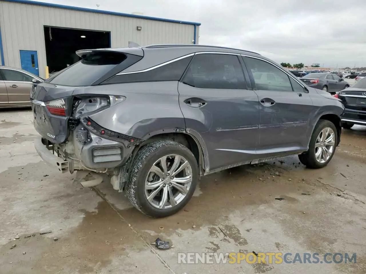 3 Photograph of a damaged car 2T2ZZMCAXKC128212 LEXUS RX350 2019