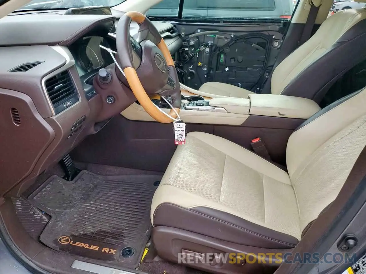 7 Photograph of a damaged car 2T2ZZMCAXKC128212 LEXUS RX350 2019
