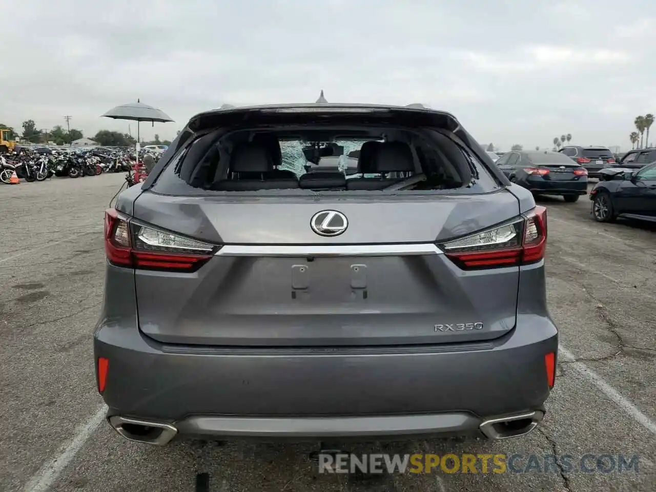 6 Photograph of a damaged car 2T2ZZMCAXKC131479 LEXUS RX350 2019