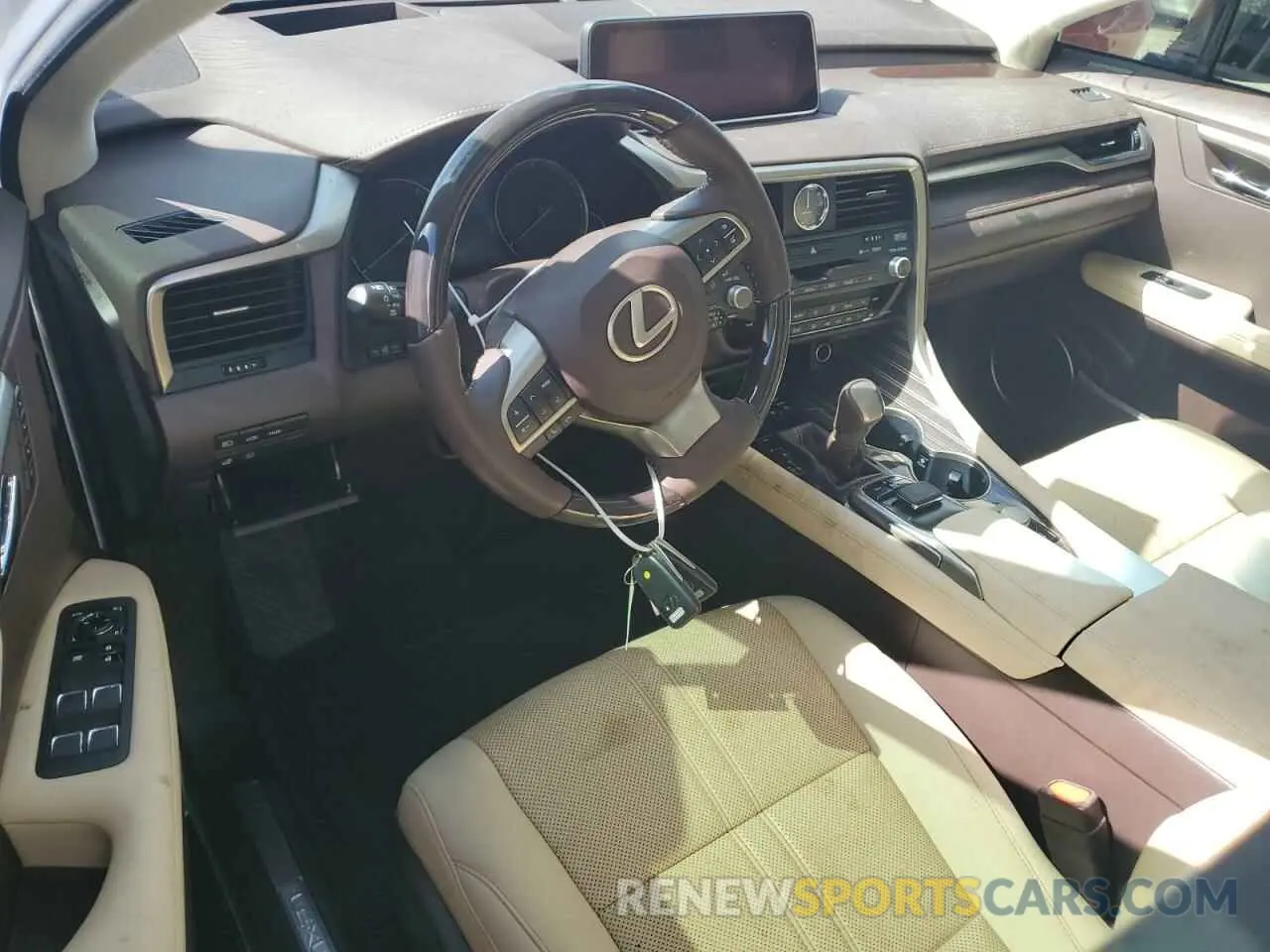 8 Photograph of a damaged car 2T2ZZMCAXKC142319 LEXUS RX350 2019