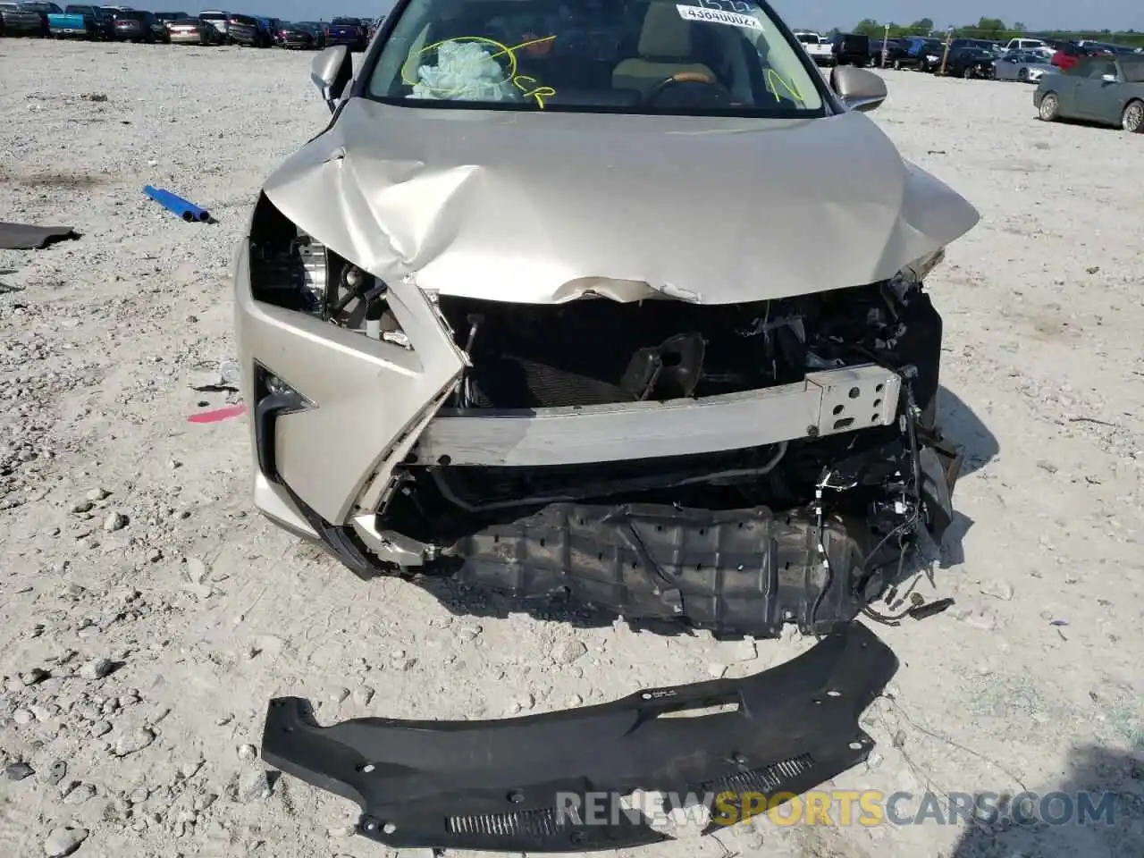 9 Photograph of a damaged car 2T2ZZMCAXKC147522 LEXUS RX350 2019