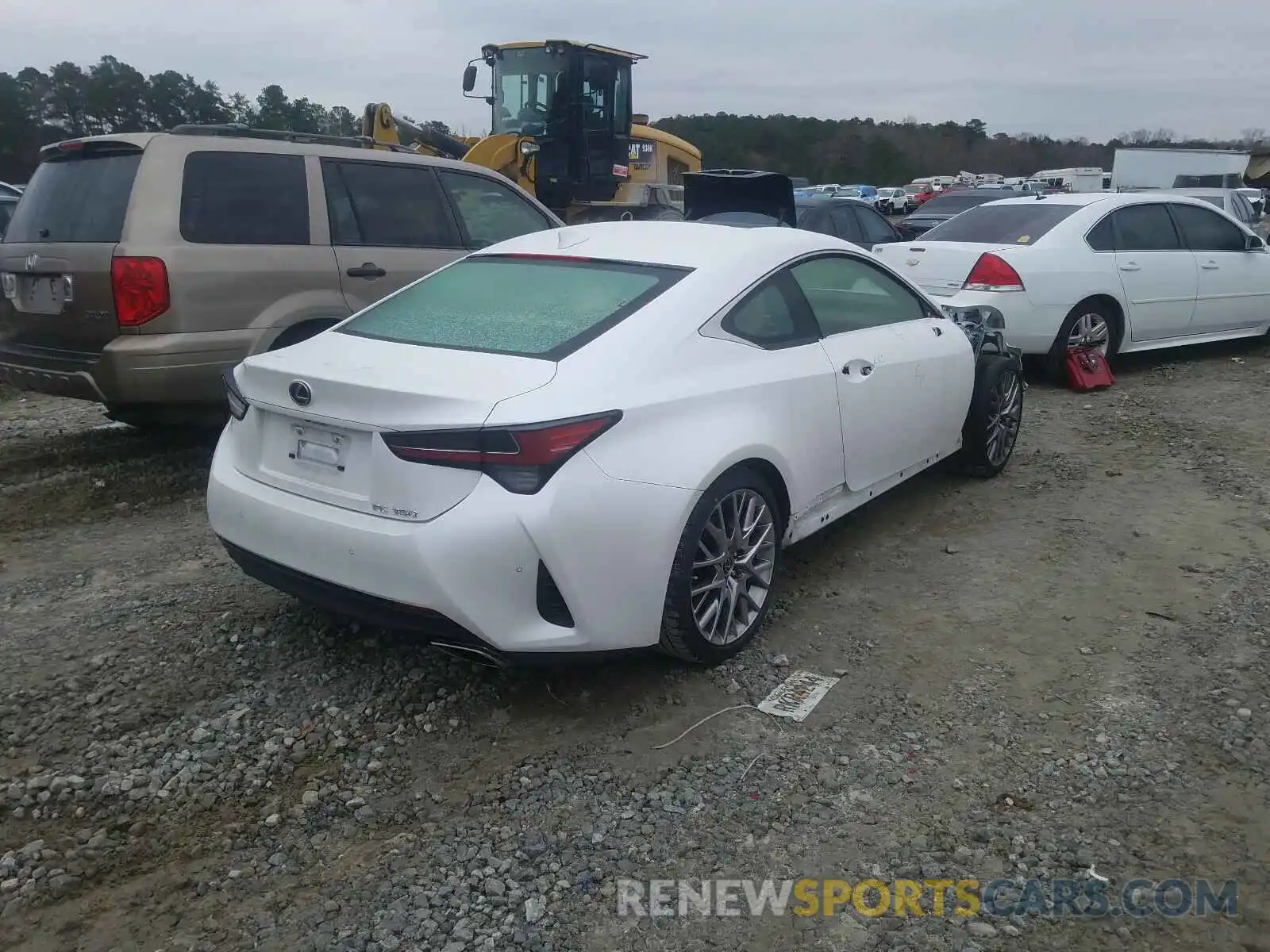 4 Photograph of a damaged car JTHHZ5BC0K5021206 LEXUS RX350 2019