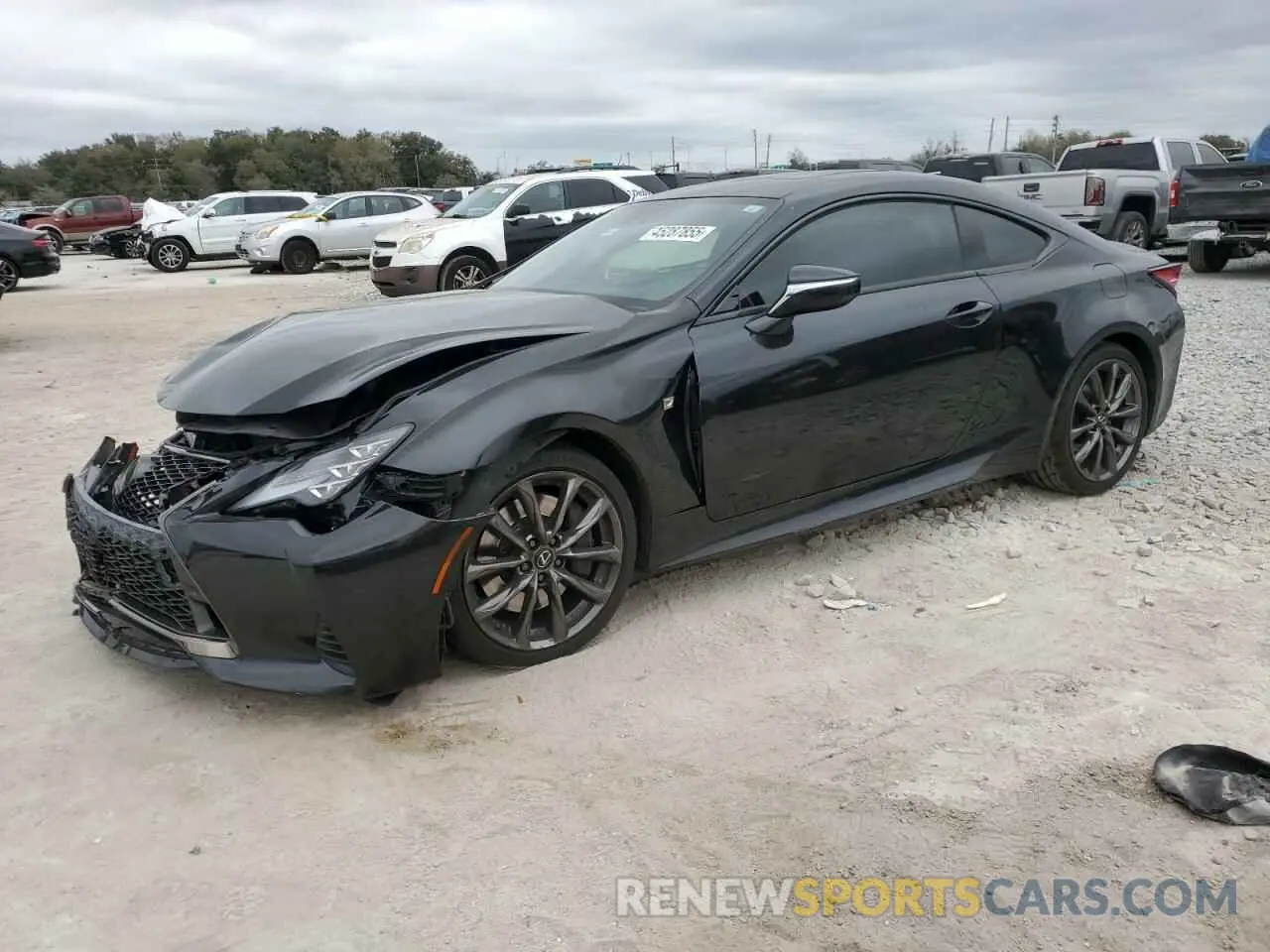 1 Photograph of a damaged car JTHHZ5BC2K5019778 LEXUS RX350 2019