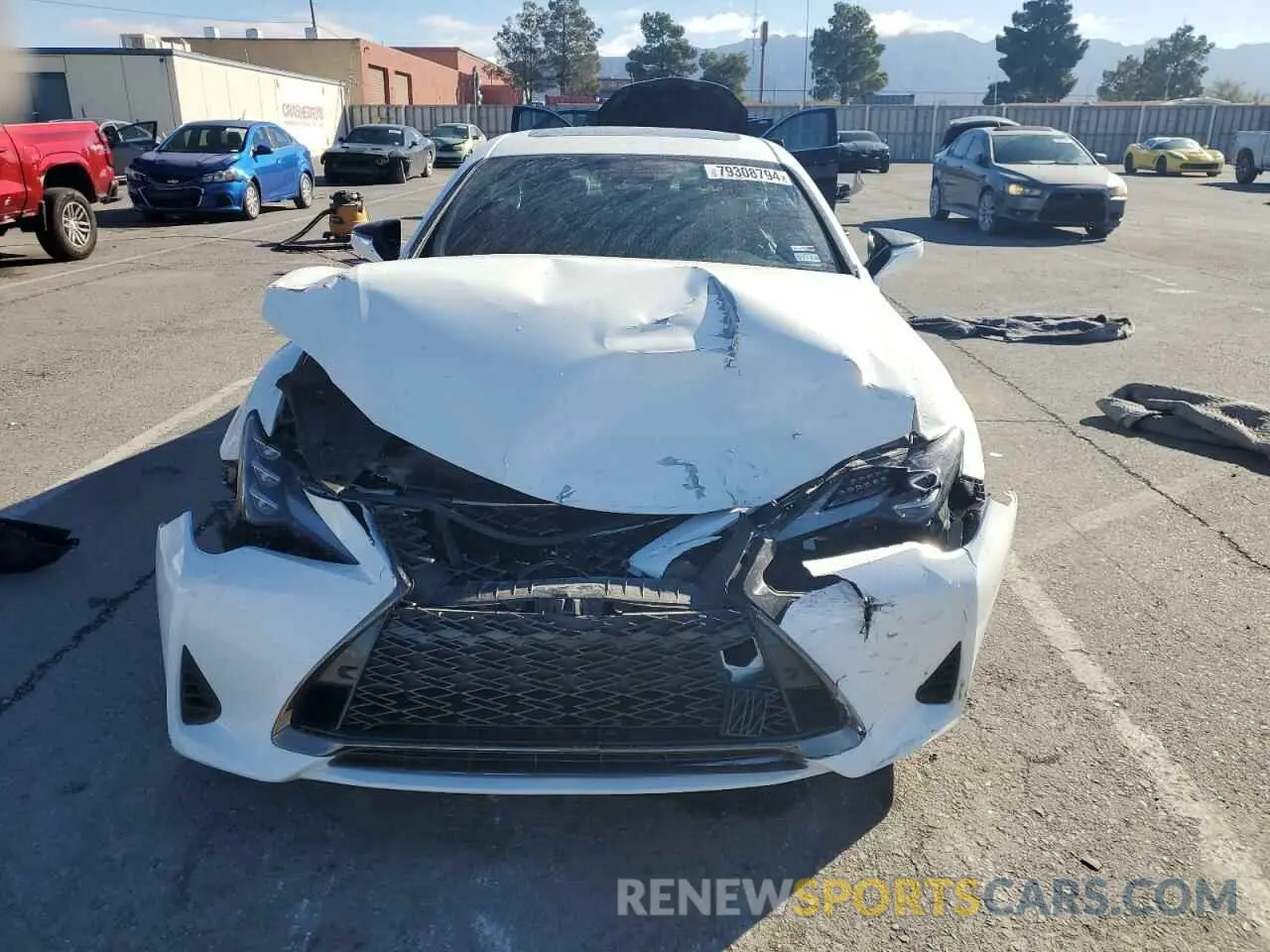 5 Photograph of a damaged car JTHHZ5BC2K5020865 LEXUS RX350 2019