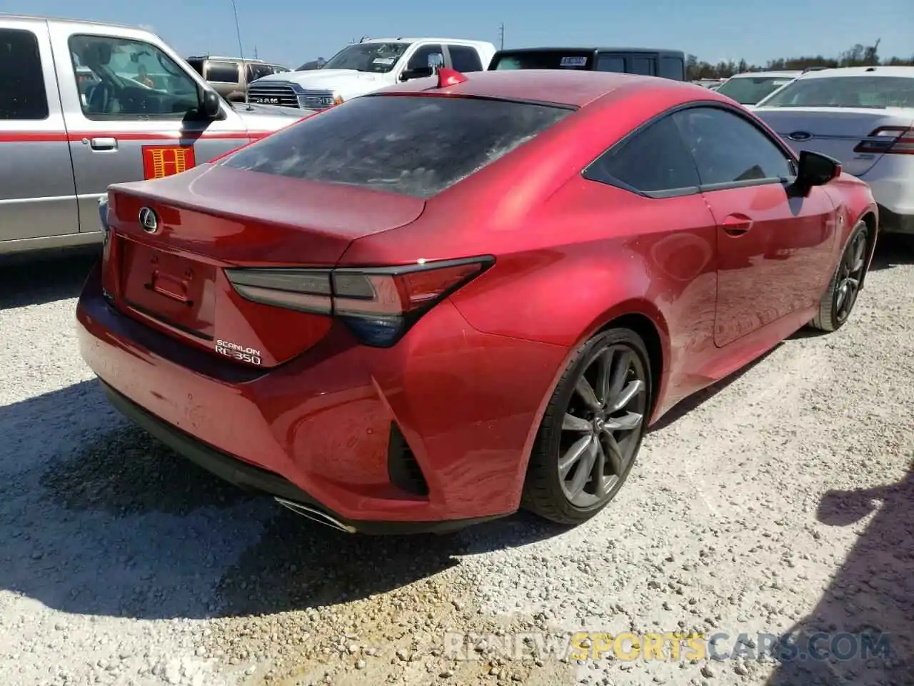 4 Photograph of a damaged car JTHHZ5BC4K5020785 LEXUS RX350 2019