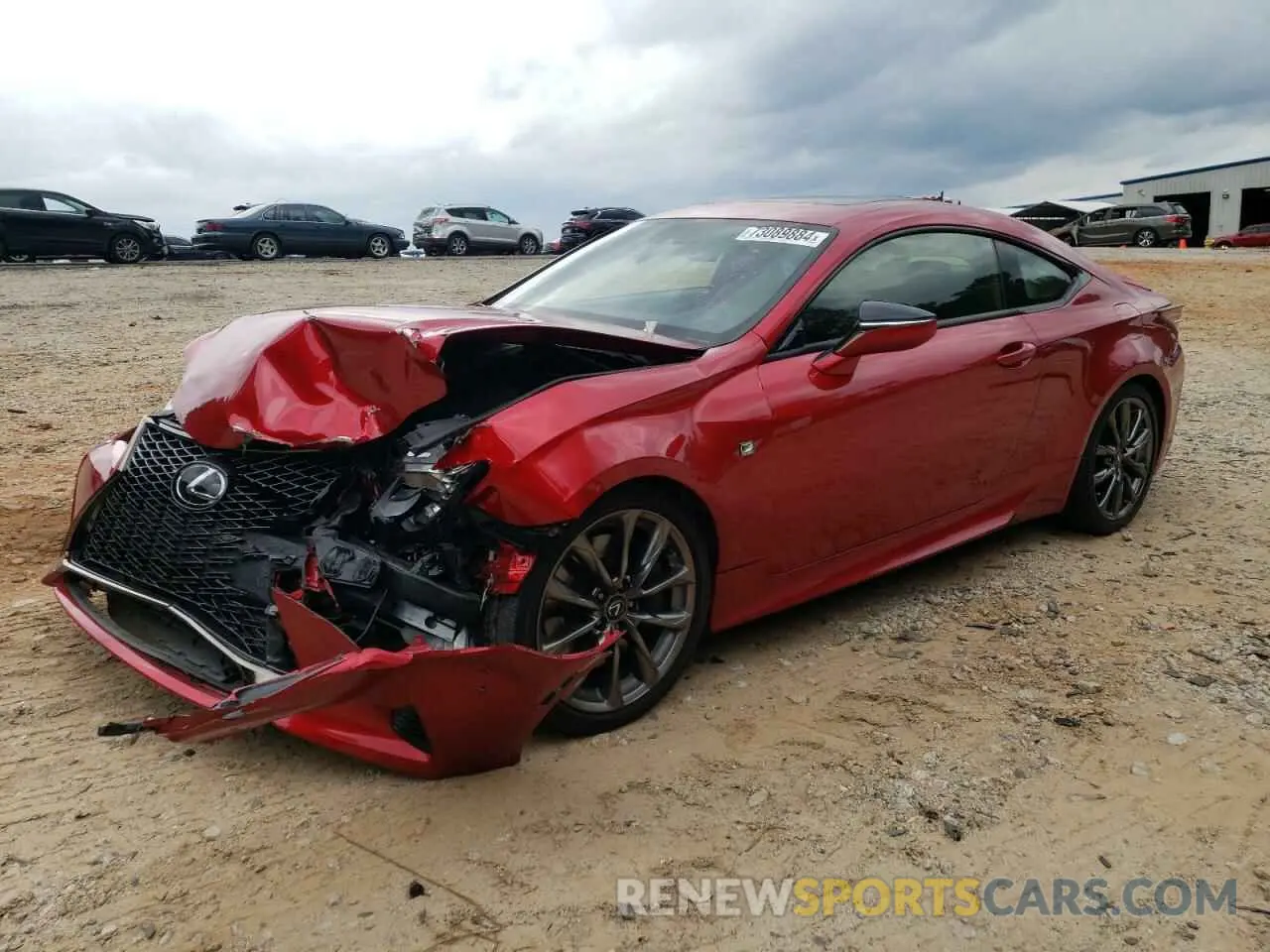 1 Photograph of a damaged car JTHHZ5BC5K5020357 LEXUS RX350 2019