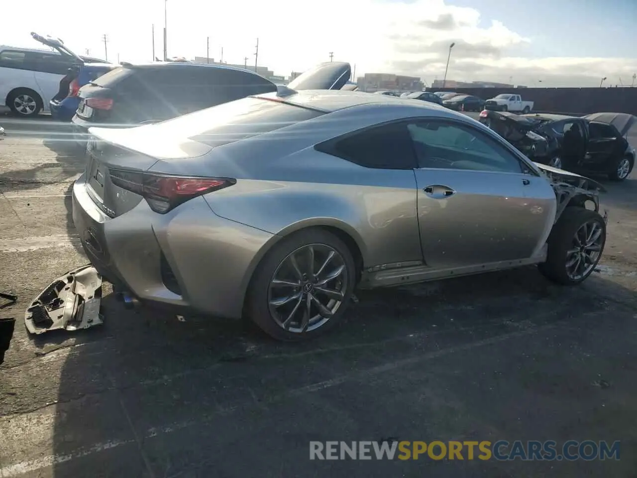 3 Photograph of a damaged car JTHHZ5BC7K5020361 LEXUS RX350 2019