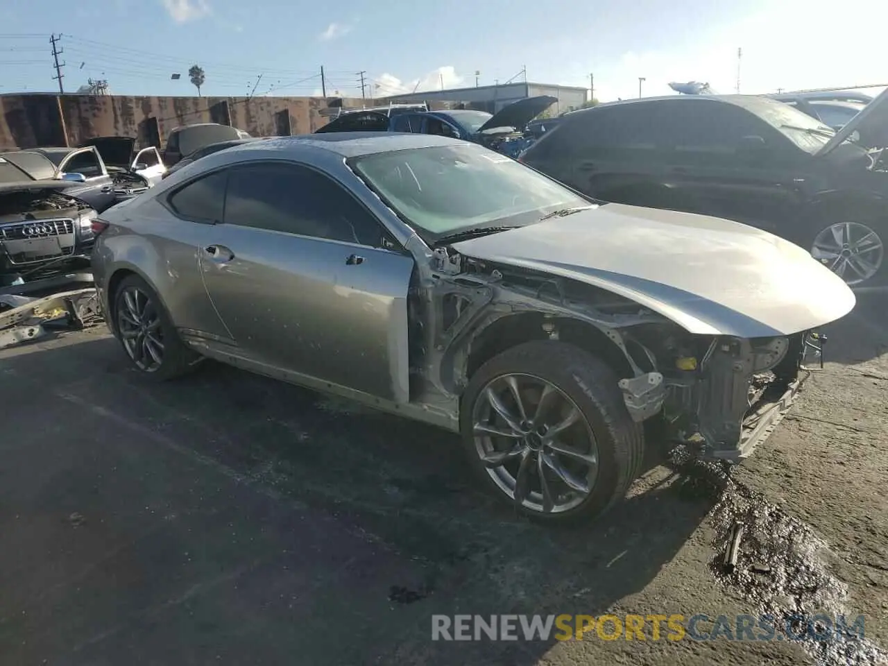 4 Photograph of a damaged car JTHHZ5BC7K5020361 LEXUS RX350 2019